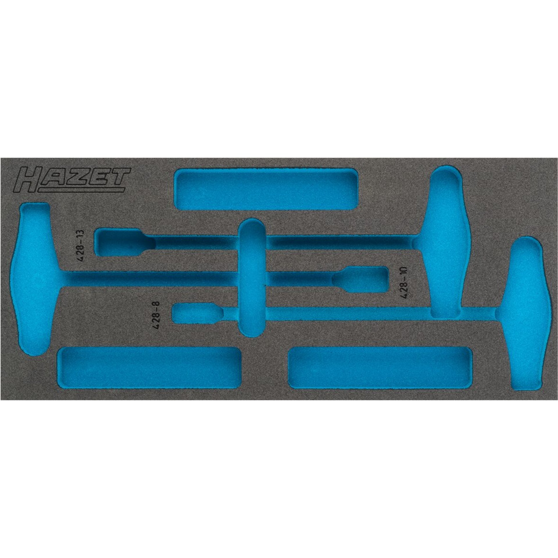 HAZET 2-Komponenten Weichschaumeinlage 163-382L ∙ L x B: 392 mm x 172 mm