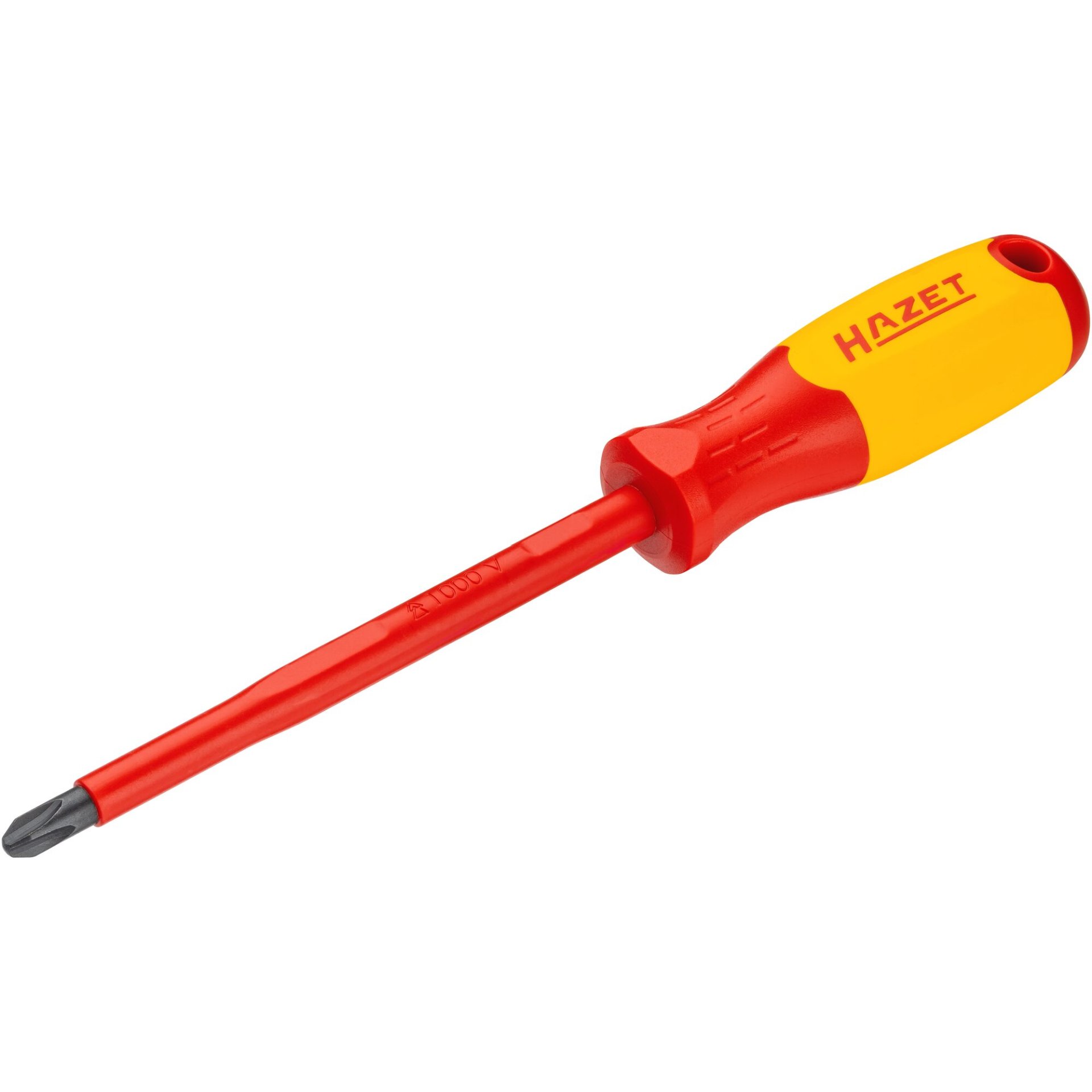 HAZET Elektriker-Schraubendreher ∙ schutzisoliert 811KV-PH3 ∙ Kreuzschlitz Profil PH ∙ SW PH3