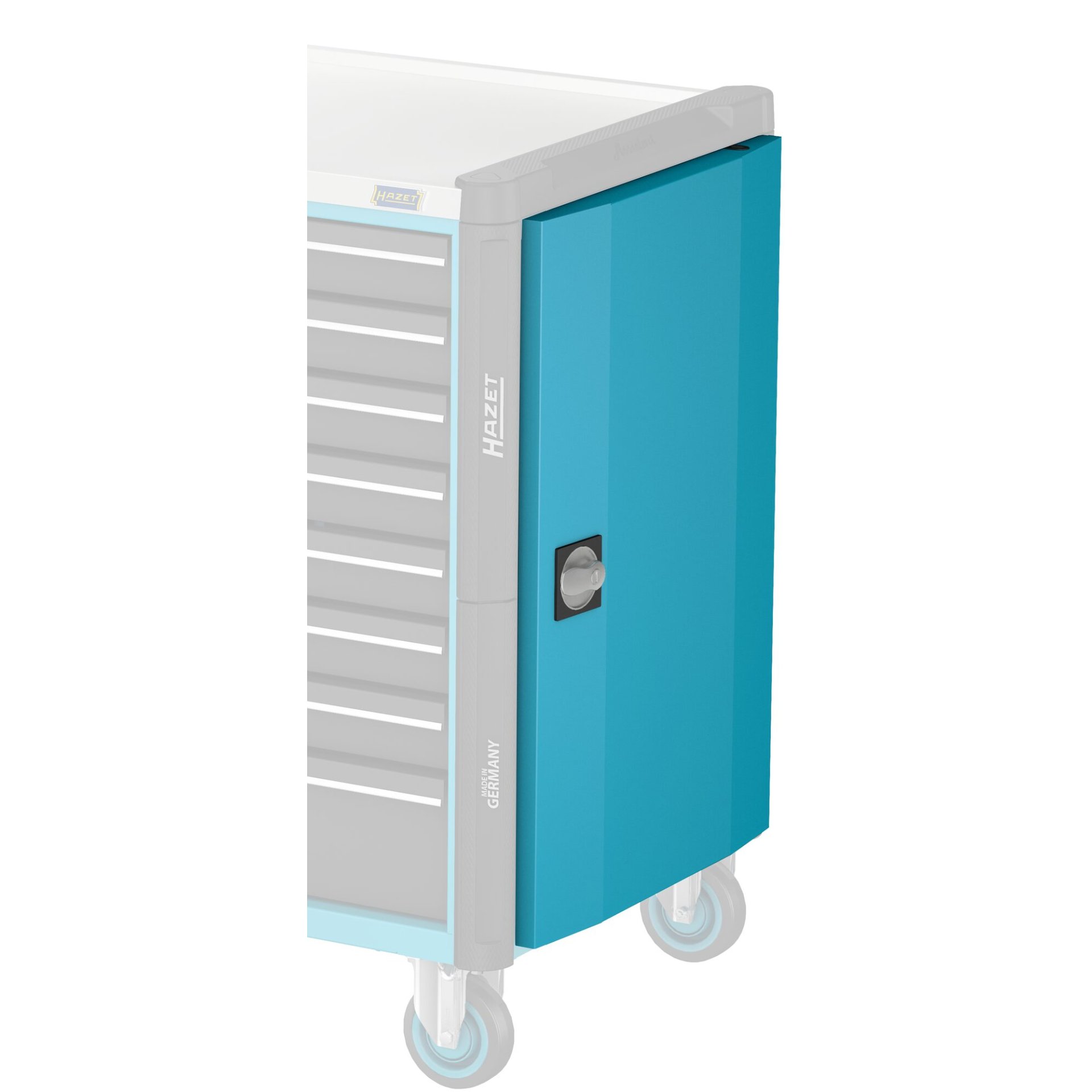 HAZET Porte latérale 179N-21D ∙ 806 mm x 539 mm x 58 mm