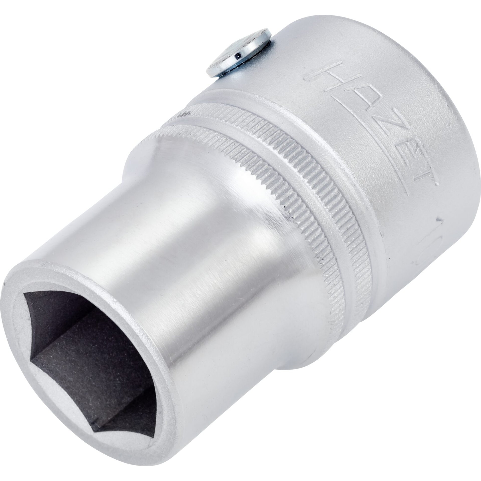 HAZET Socket ∙ hexagon 1000-19 ∙ 3/4 inch (20 mm) square, hollow ∙ Outside hexagon profile ∙ size 19 mm