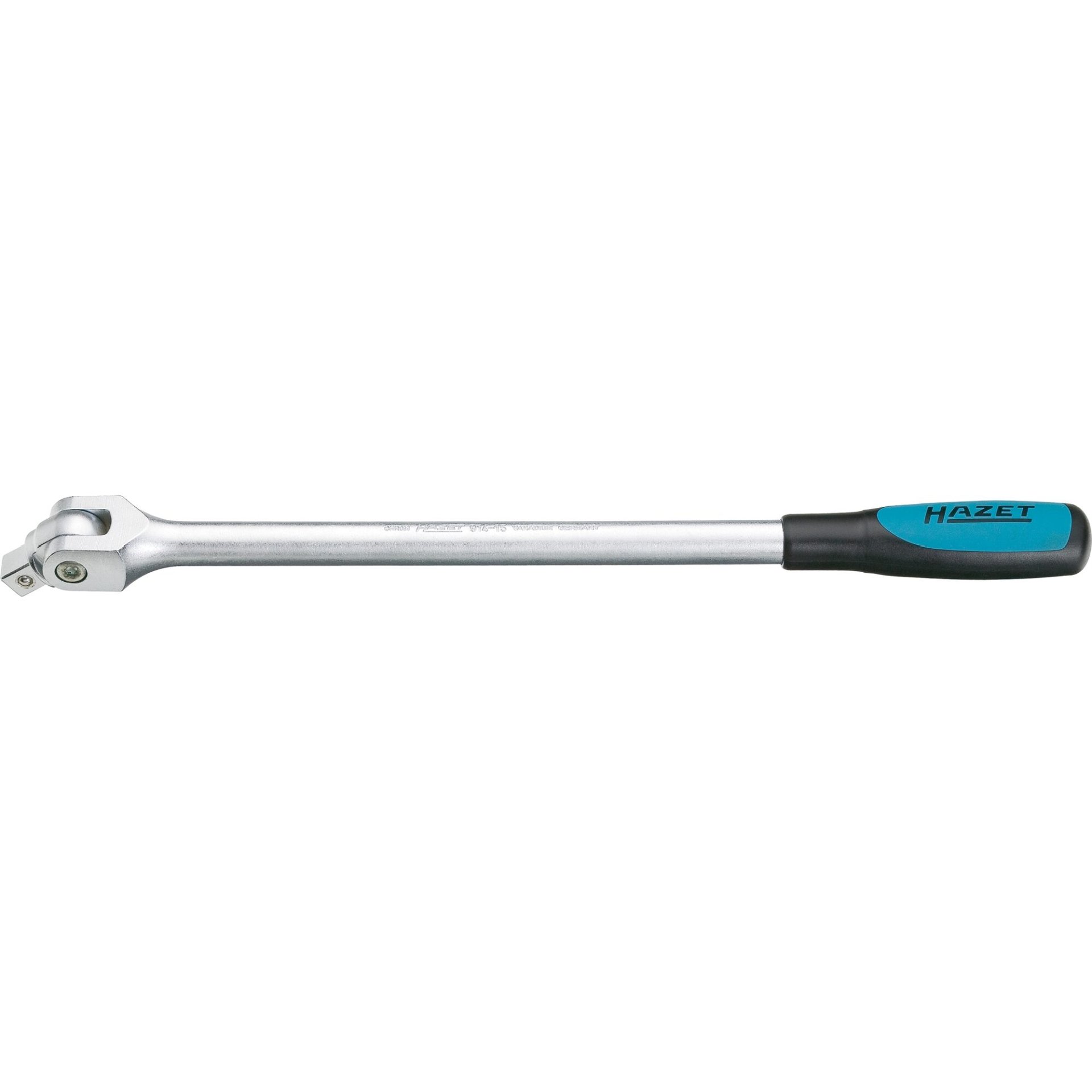 HAZET Flexible handle 914-15 ∙ 1/2 inch (12.5 mm) square, solid ∙ 396 mm