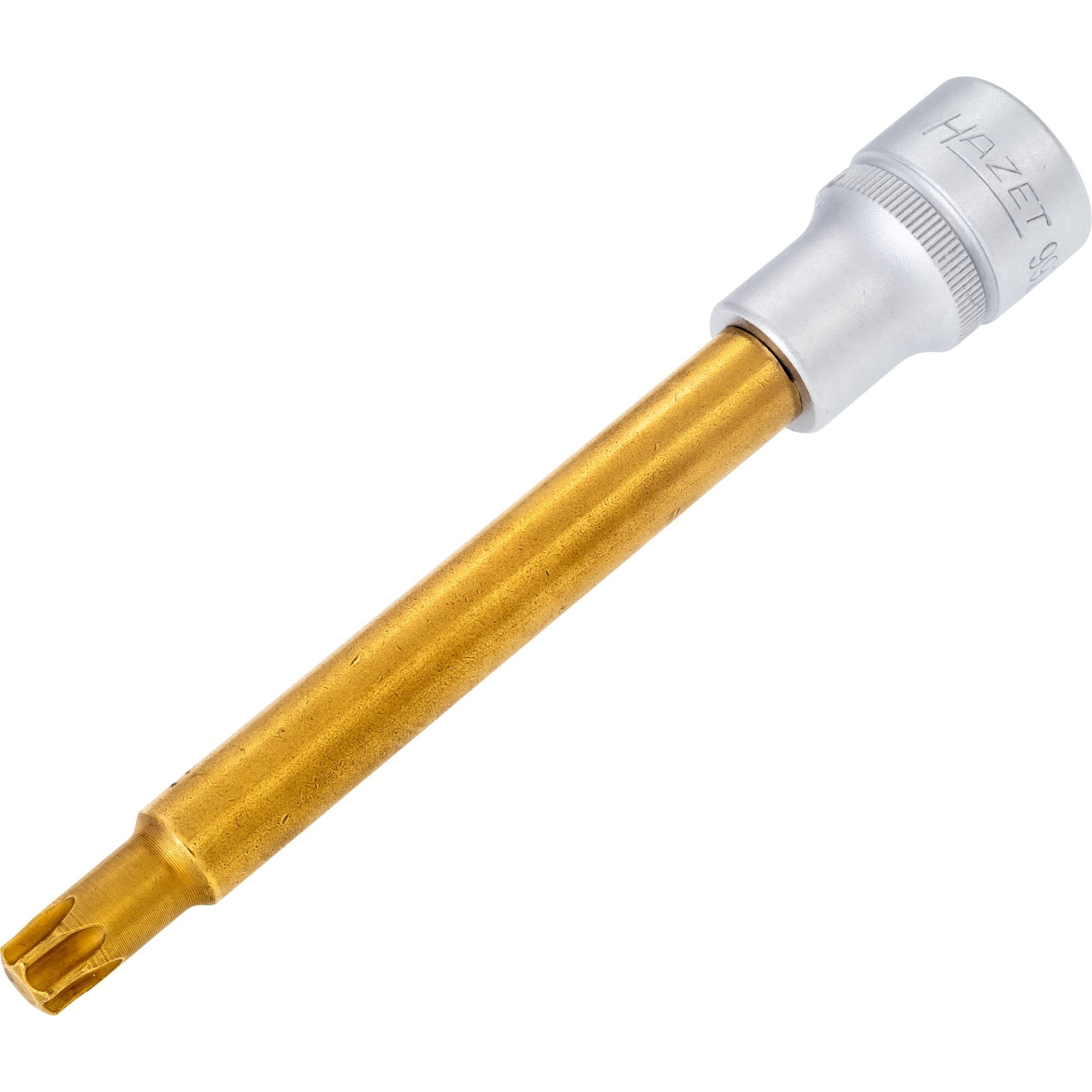 HAZET Screwdriver socket ∙ TORX® 992SLG-T50 ∙ 1/2 inch (12.5 mm) square, hollow ∙ Inside TORX® profile ∙ size T50