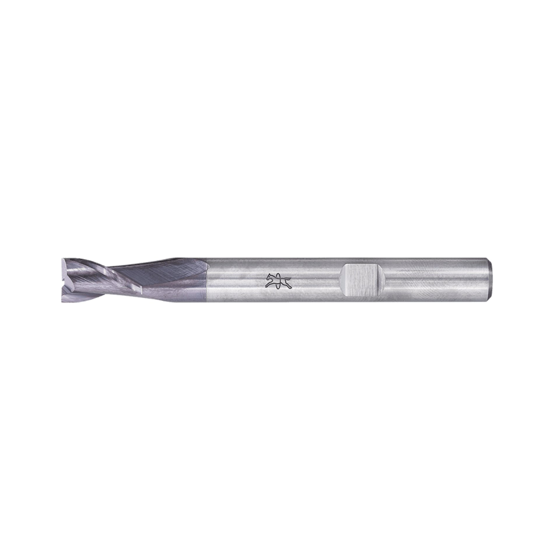 Vollhartmetallfräser Performance Aluminium mit zwei Schneiden HC2N