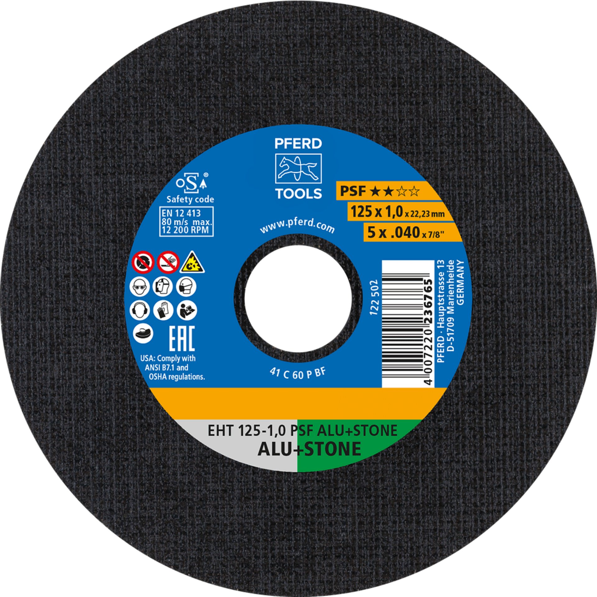 Trennscheiben PSF ALU+STONE ★★☆☆