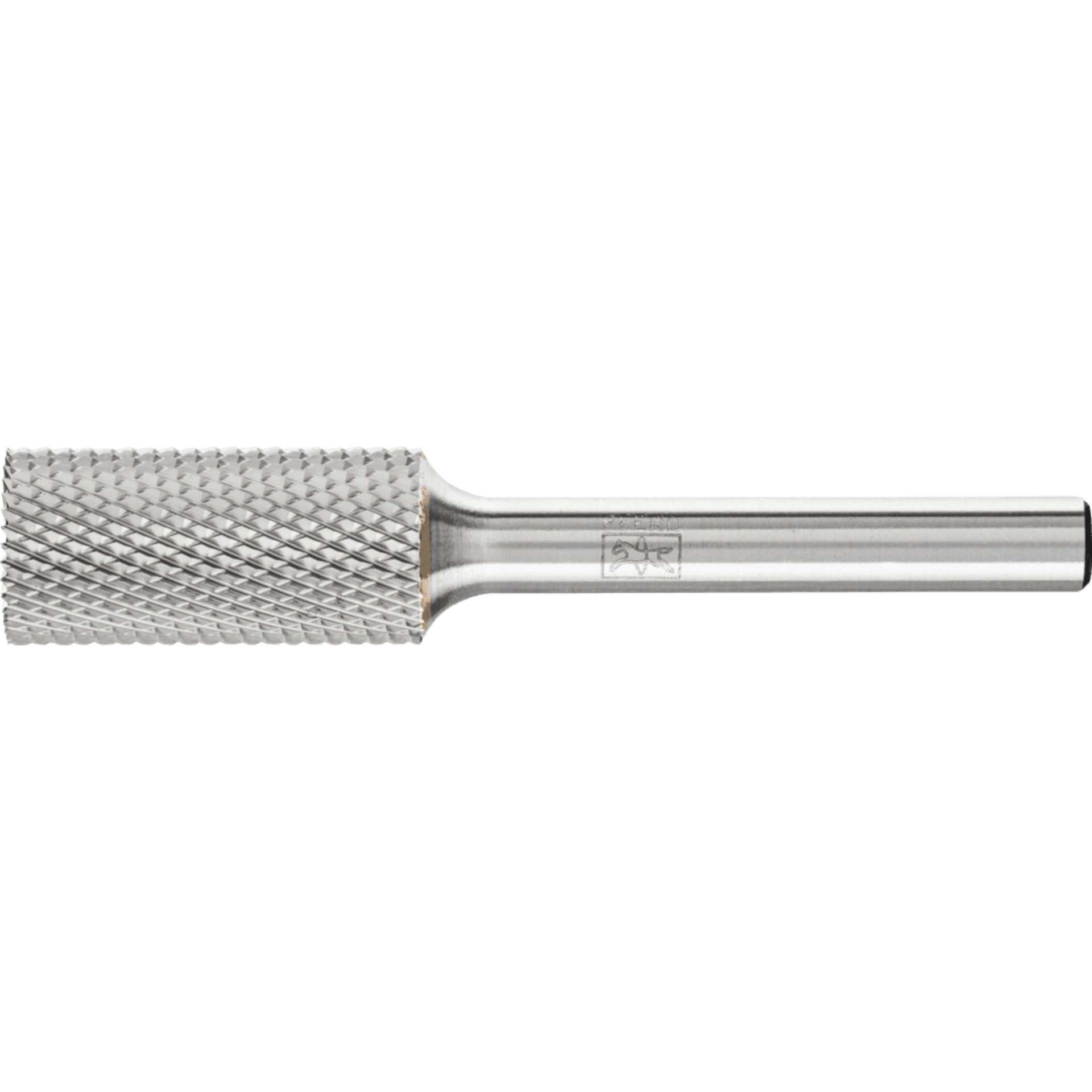 Hartmetallfrässtifte für Hochleistung, MICRO, Zylinderform ZYAS mit Stirnverzahnung