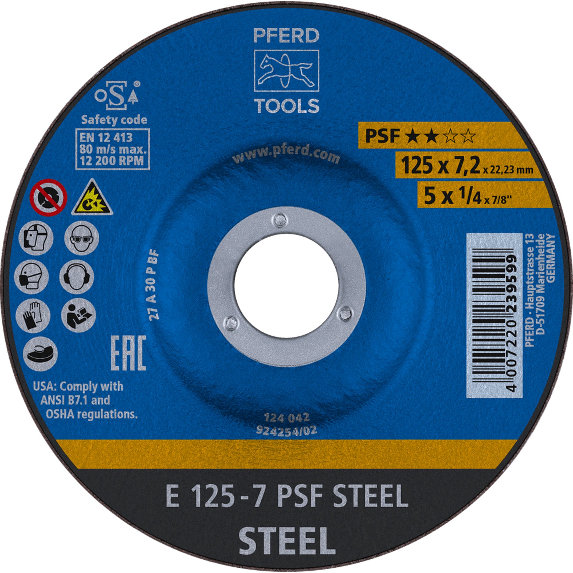Schruppscheiben PSF STEEL ★★☆☆