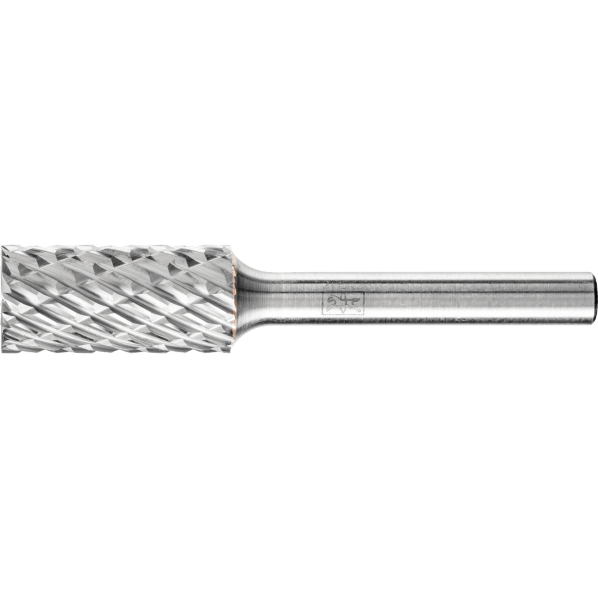 Hartmetallfrässtifte für Hochleistung, ALLROUND, Zylinderform ZYAS mit Stirnverzahnung