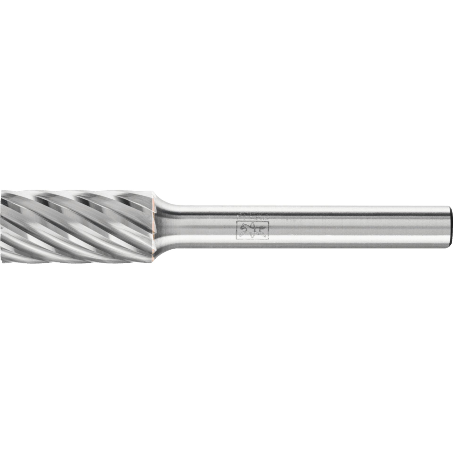 Hartmetallfrässtifte für Hochleistung, INOX, Zylinderform ZYA ohne Stirnverzahnung