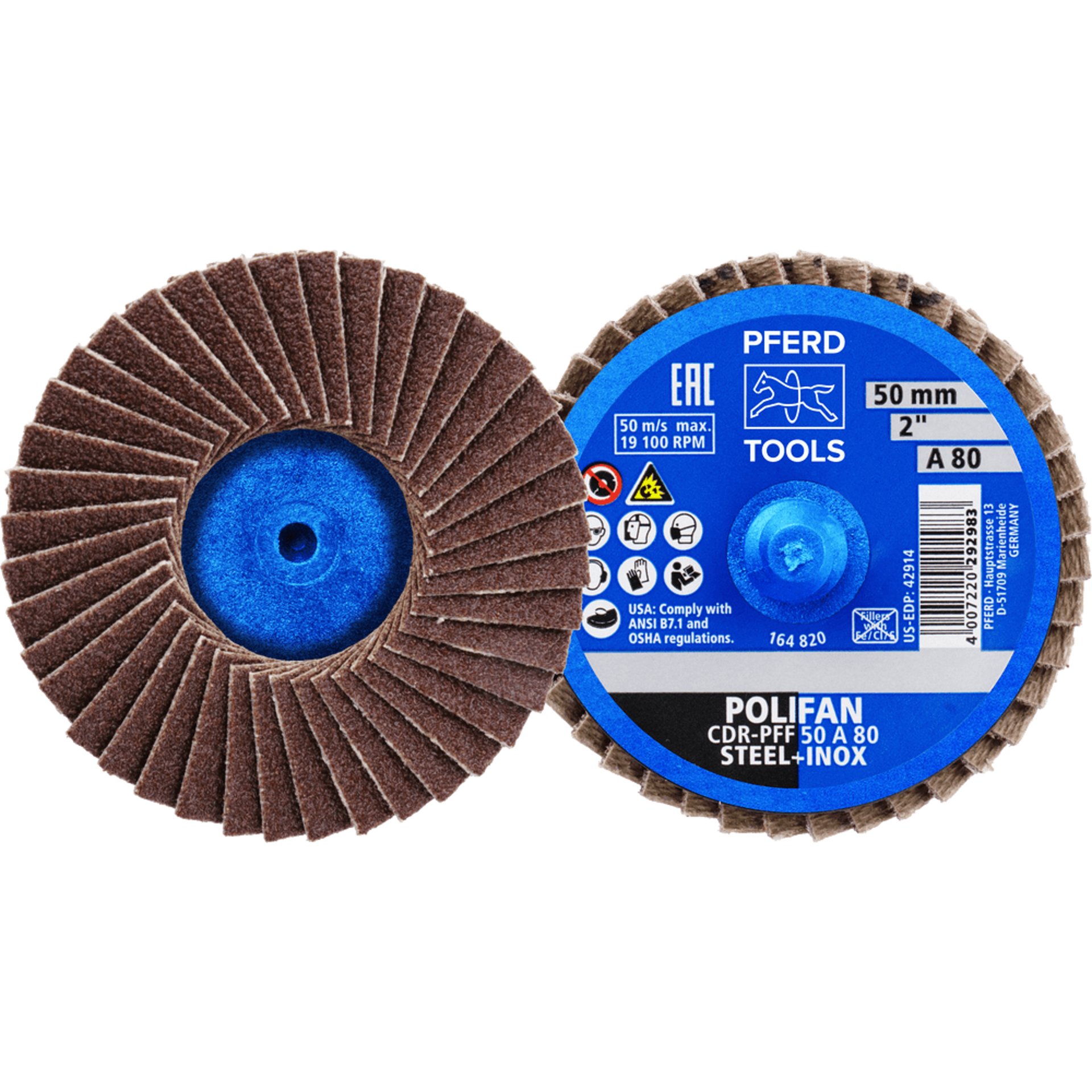 PFERD TOOLS COMBIDISC-Schleifwerkzeuge CDR PFF A