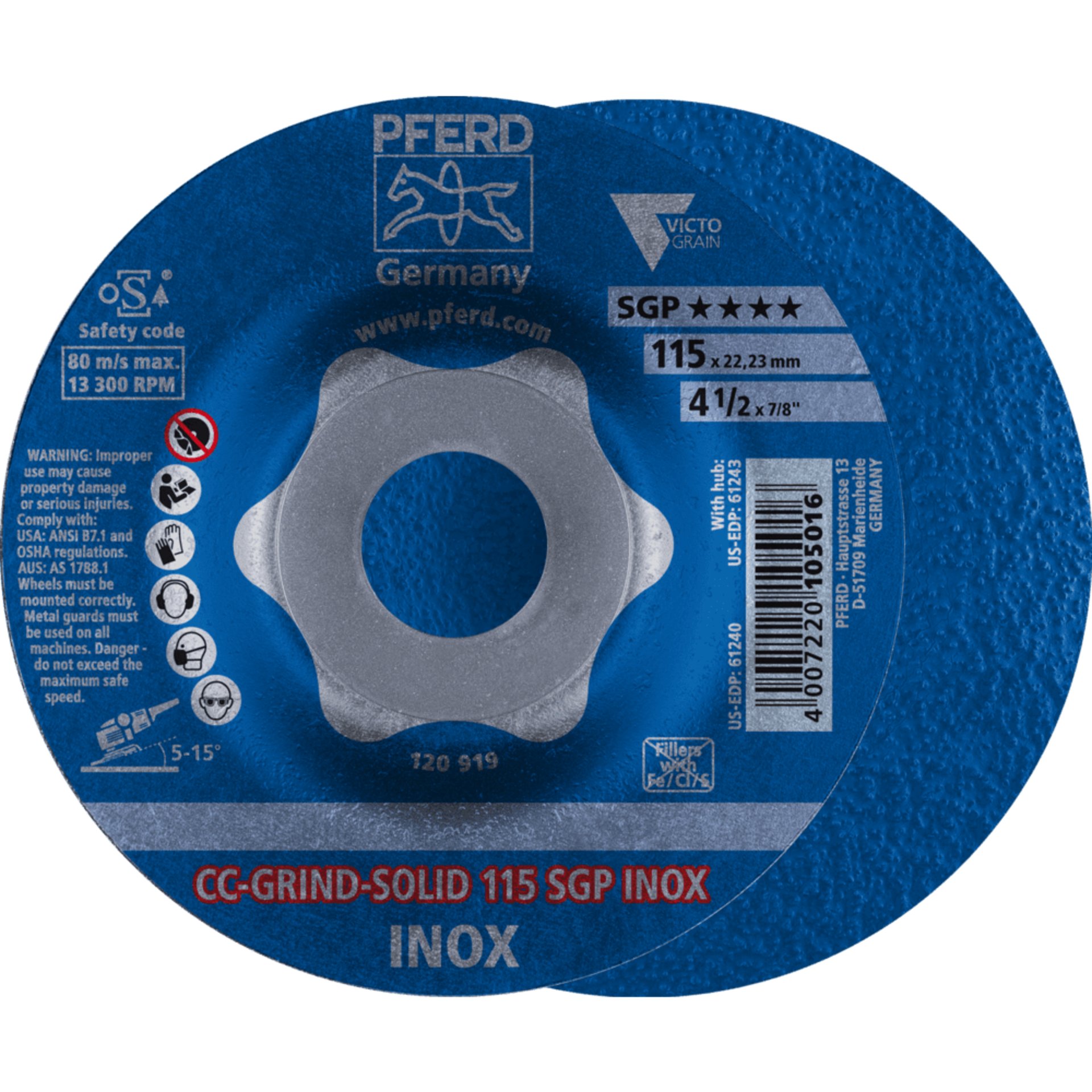 PFERD TOOLS CC-GRIND (inkl. SOLID, FLEX, STRONG) CC-GRIND SOLID SGP INOX