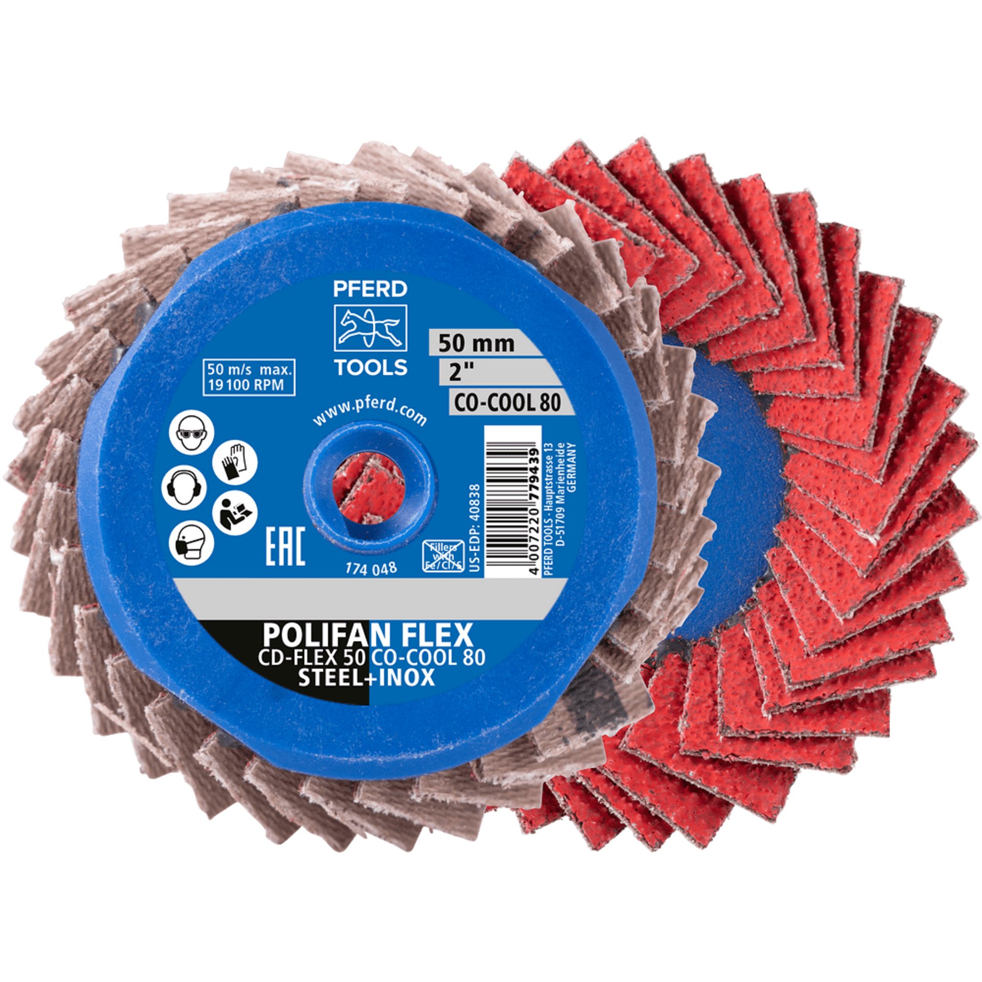 PFERD TOOLS COMBIDISC-Schleifwerkzeuge CD-FLEX CO-COOL