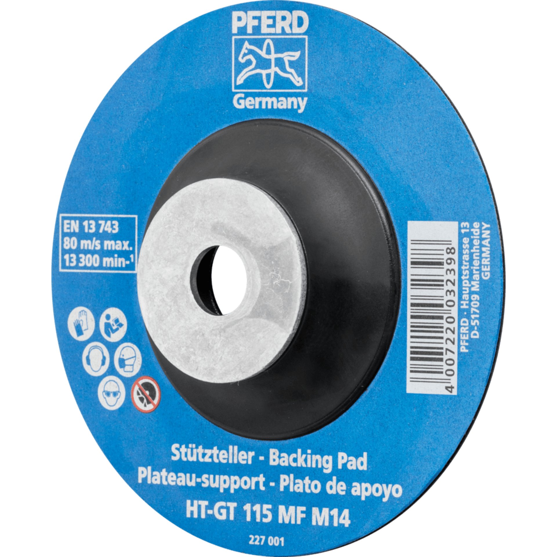 PFERD TOOLS Fiberschleifer HT-GT MF M14