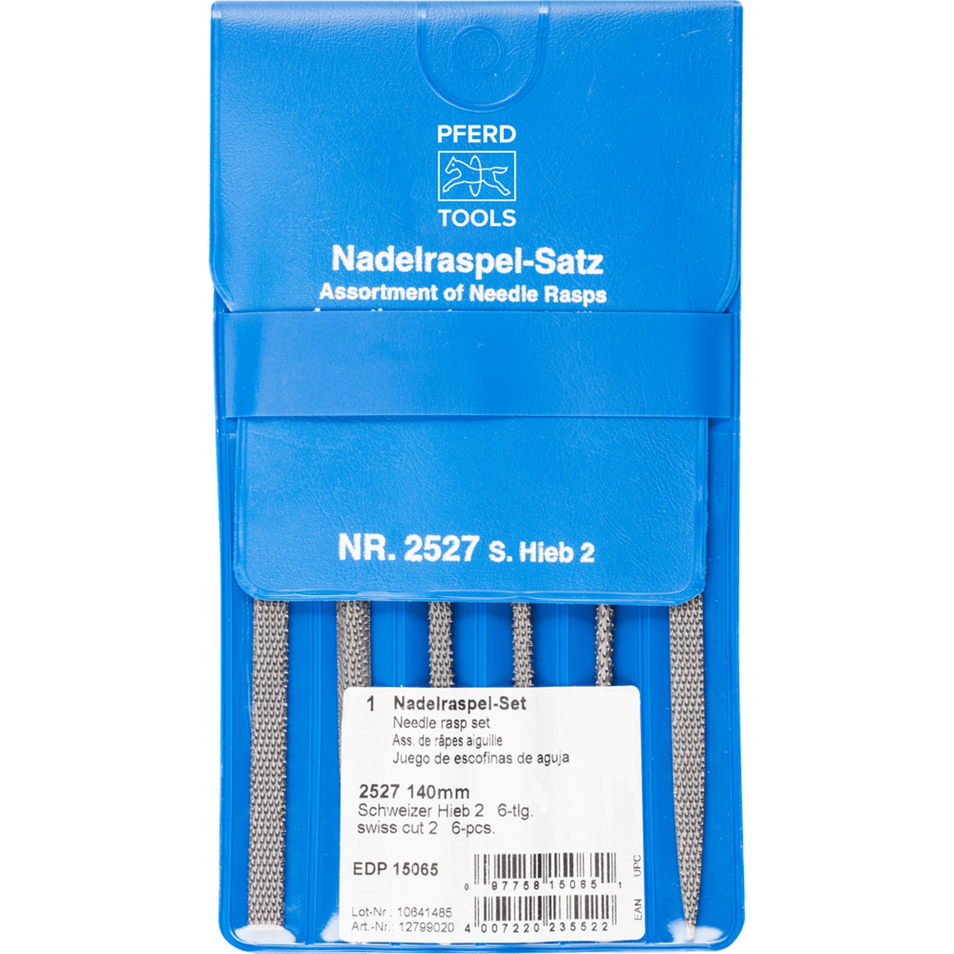 PFERD TOOLS Feilen für Holz und Raspeln 2527 140mm H2
