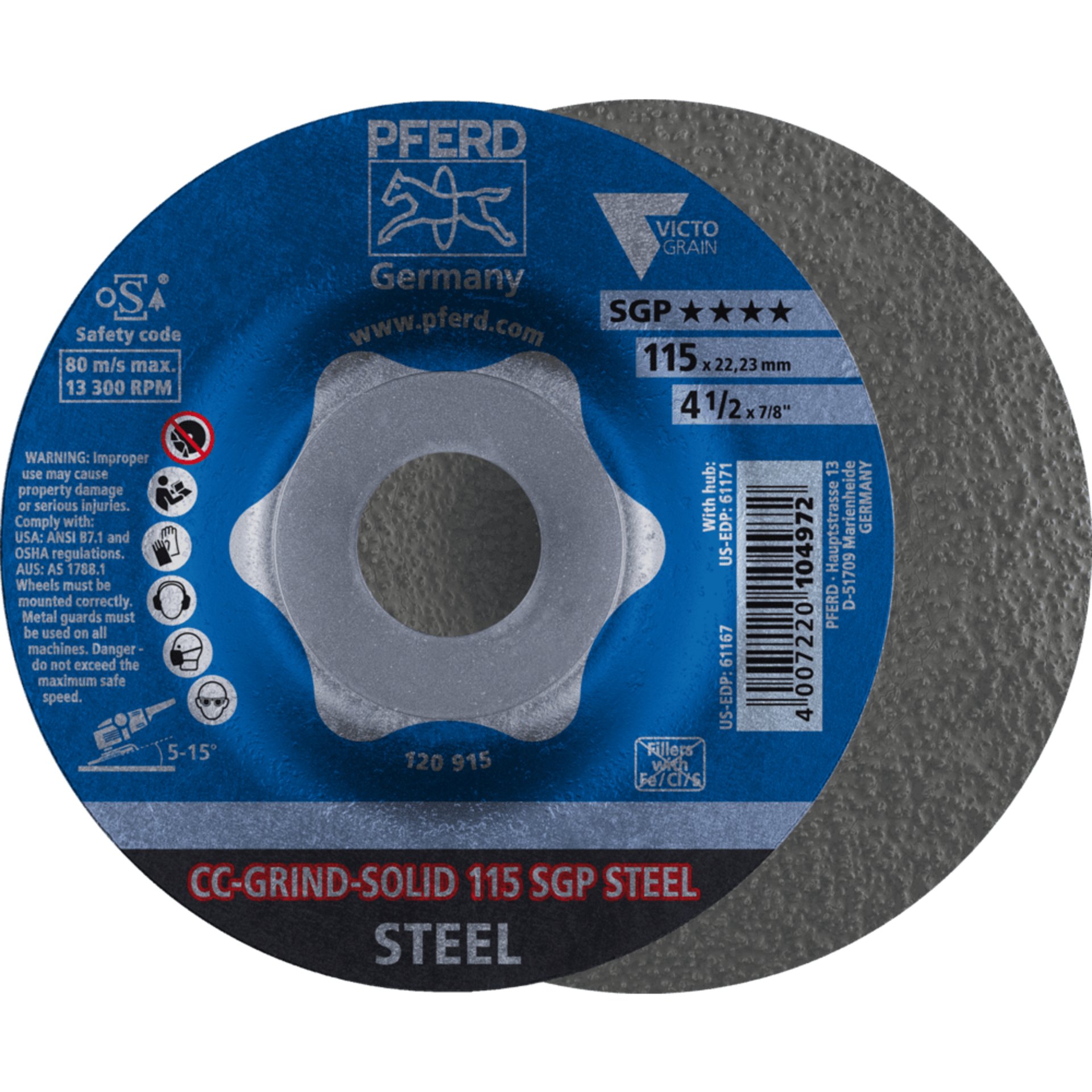 PFERD TOOLS CC-GRIND (inkl. SOLID, FLEX, STRONG) CC-GRIND SOLID SGP STEEL