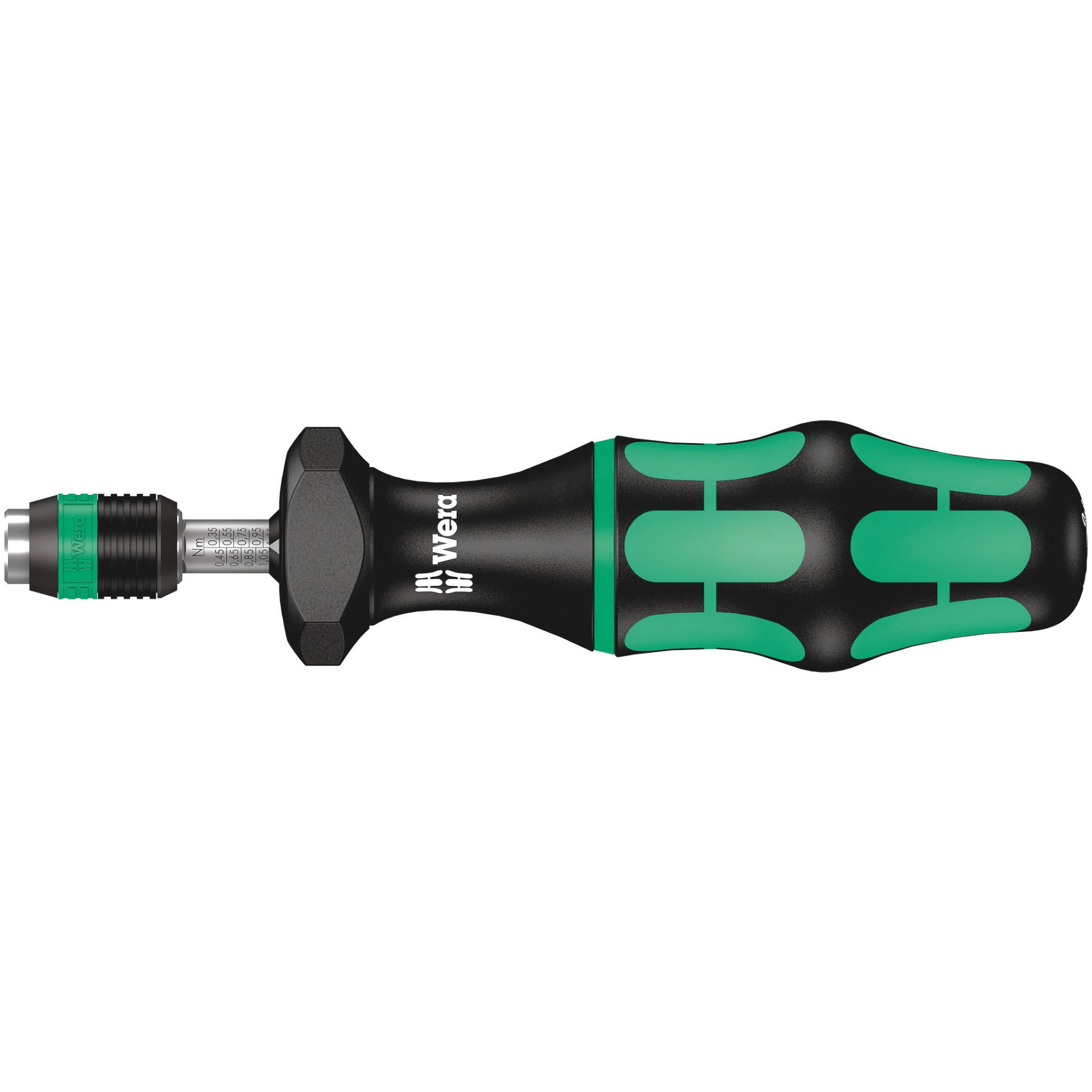 Serie 7400 Kraftform einstellbare Drehmomentschraubendreher (0,1-3,0 Nm) mit Rapidaptor Schnellwechselfutter