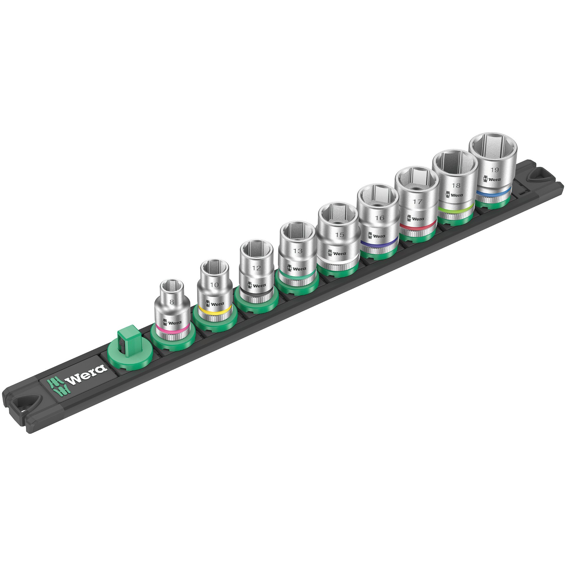 Nuss-Magnetleiste B 4 Zyklop Steckschlüsseleinsatz-Satz, 3/8"-Antrieb