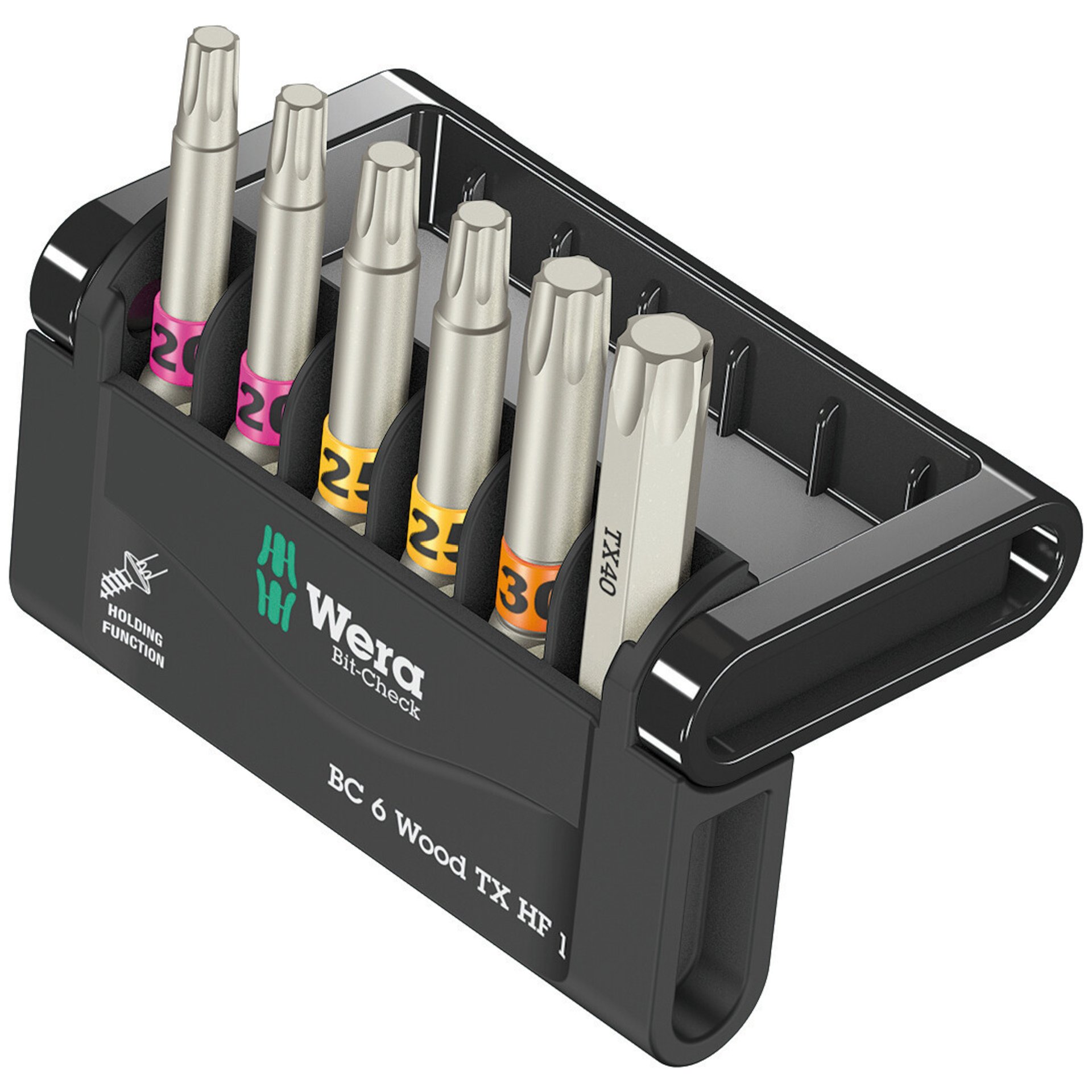 Bit-Check 6 Wood TX HF 1, 6-teilig