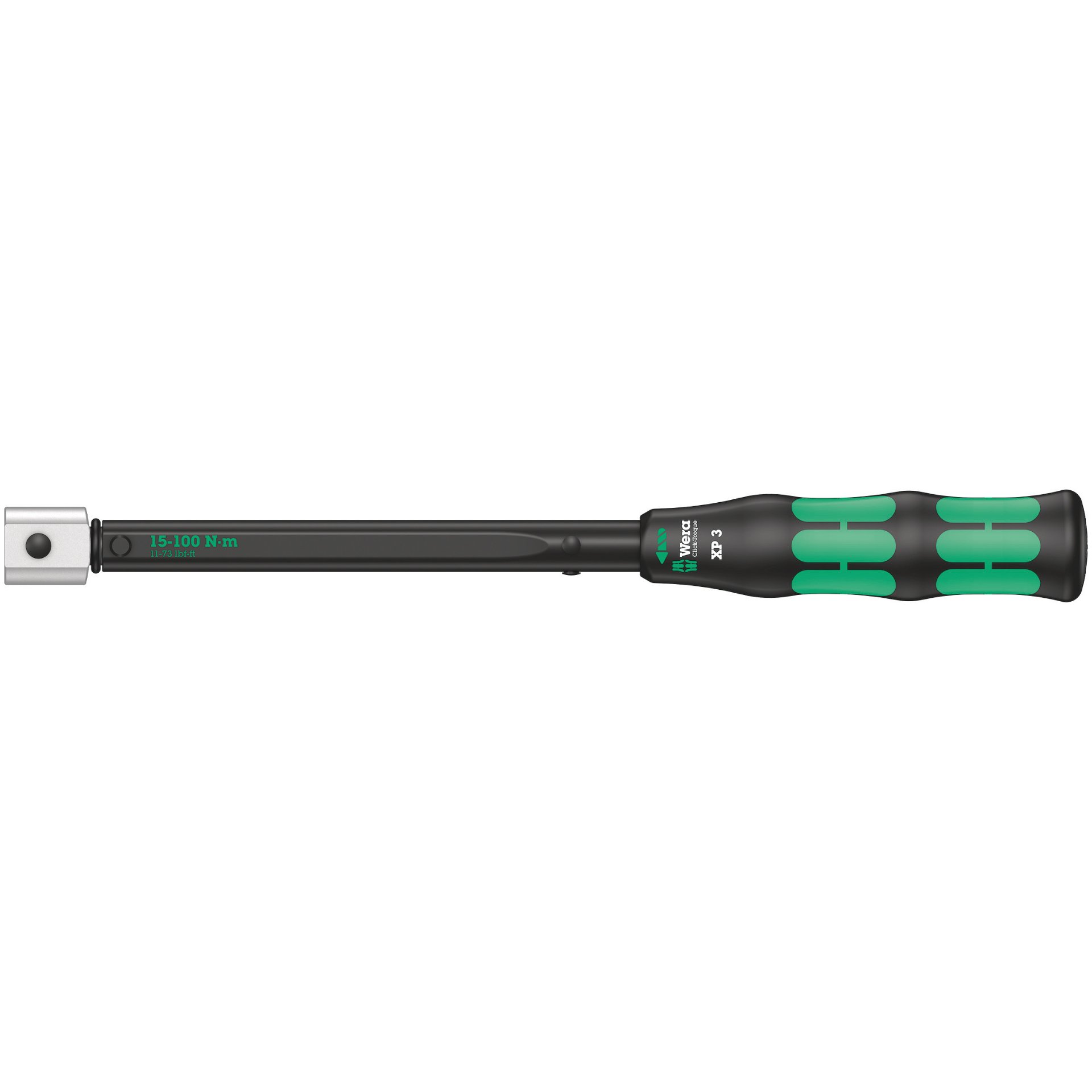 Click-Torque XP 3 Voreingestellter, einstellbarer Drehmomentschlüssel für Einsteckwerkzeuge, 15-100 Nm, 15 Nm