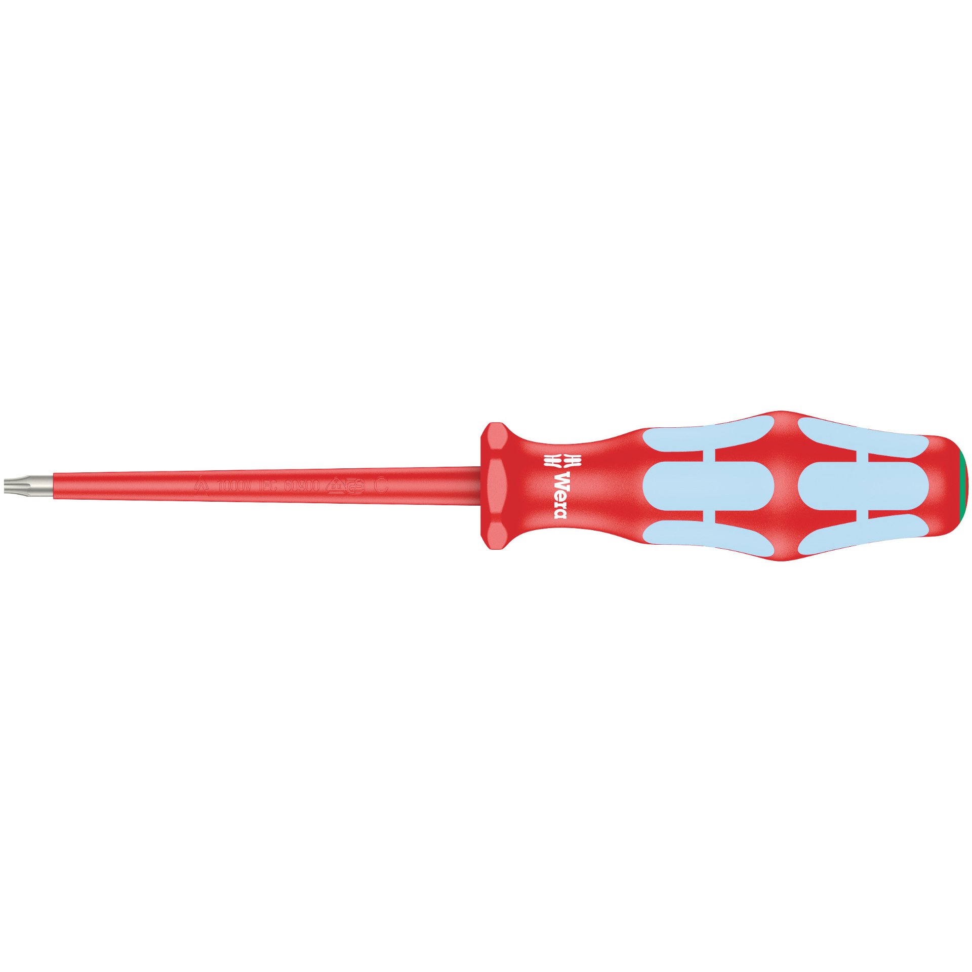 3167 i VDE-isolierter TORX Schraubendreher, Edelstahl, TX 8 x 80 mm