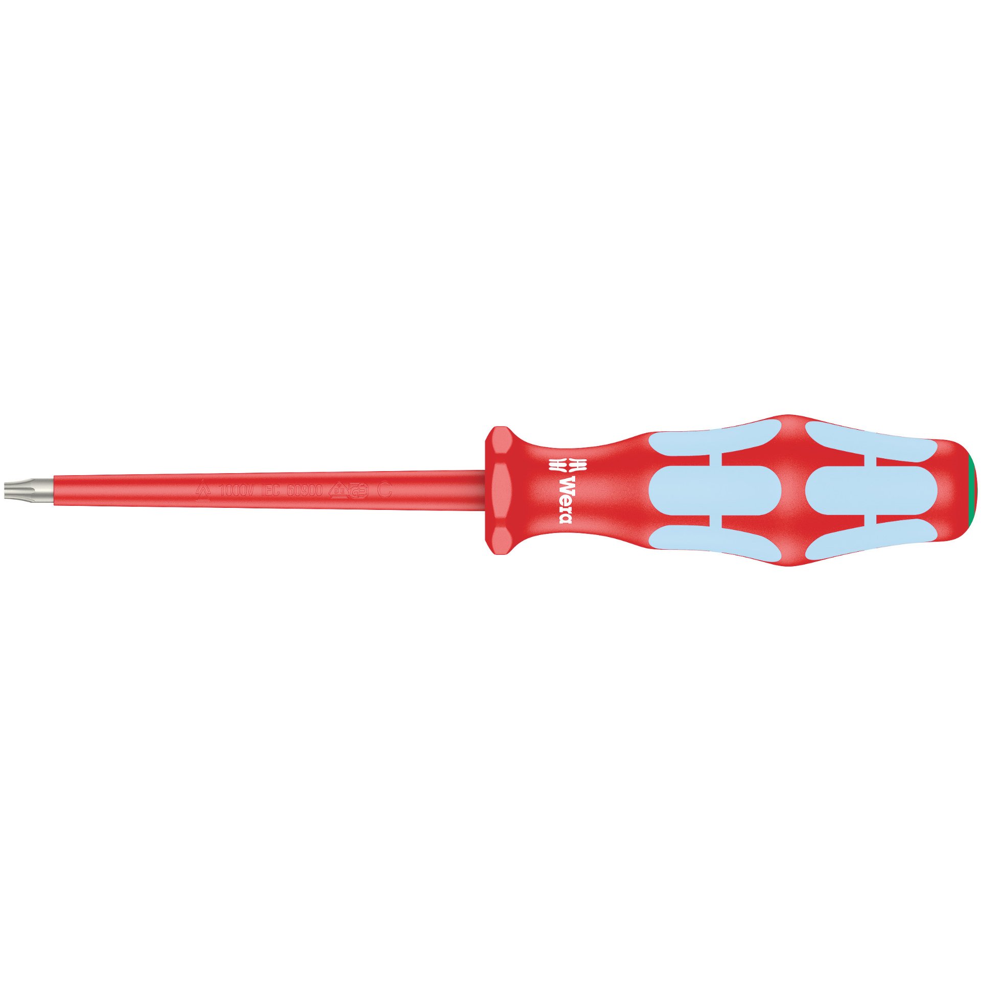 3167 i VDE-isolierter TORX Schraubendreher, Edelstahl, TX 9 x 80 mm