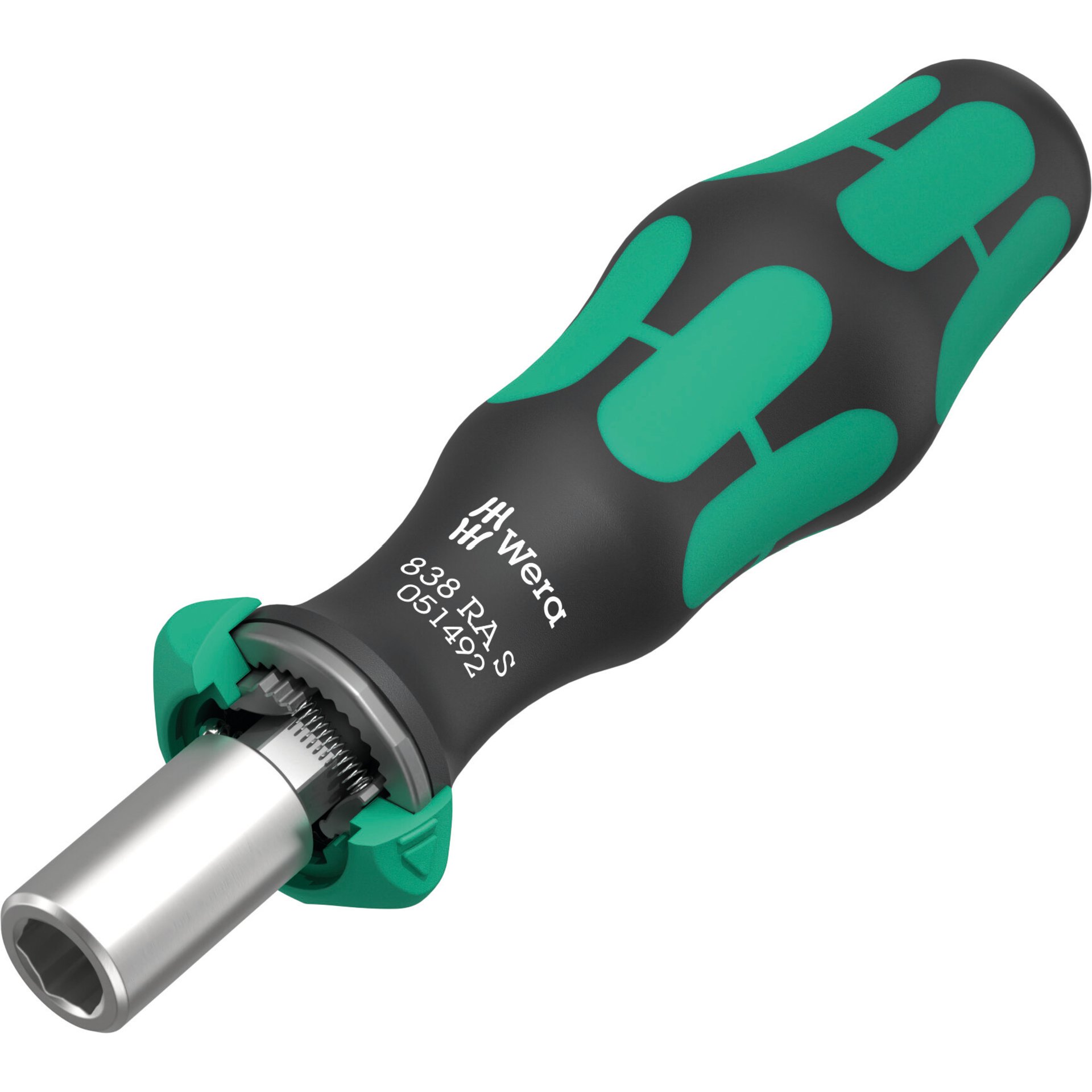 838 RA S Bits-Handhalter mit Ratschenfunktion, 1/4"