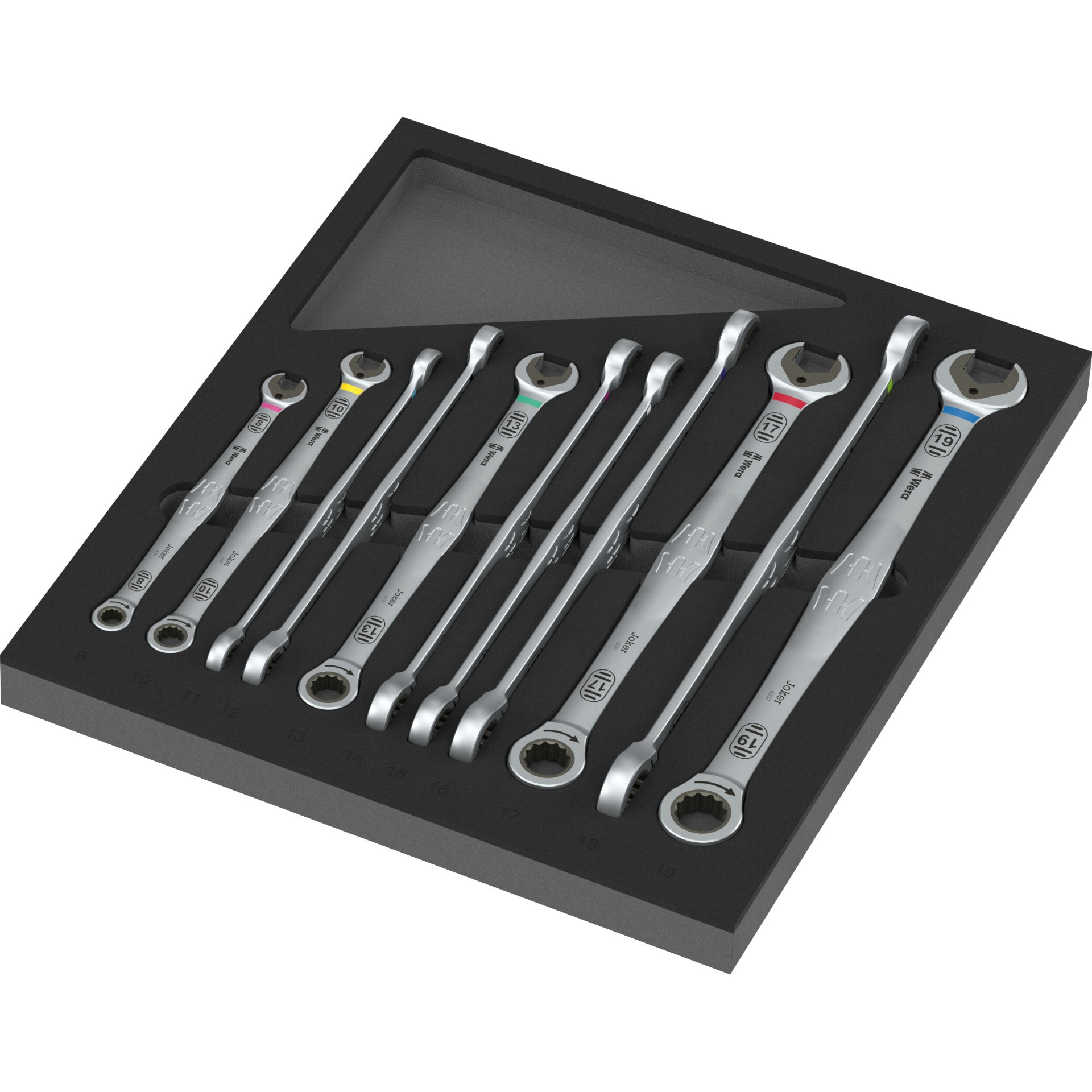 9735 Schaumstoffeinlage 6007 Joker Set 1, 12-teilig