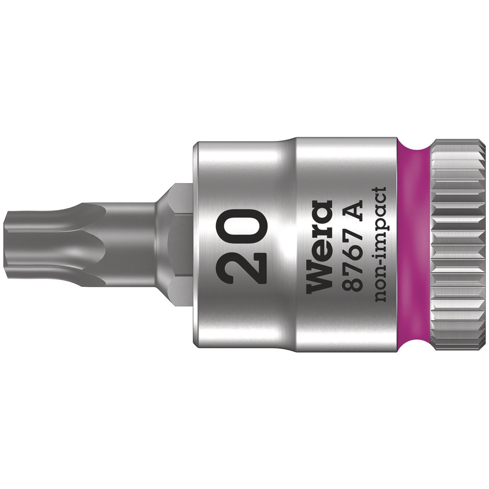 8767 A TORX Zyklop Bitnuss mit 1/4"-Antrieb, TX 20 x 28 mm