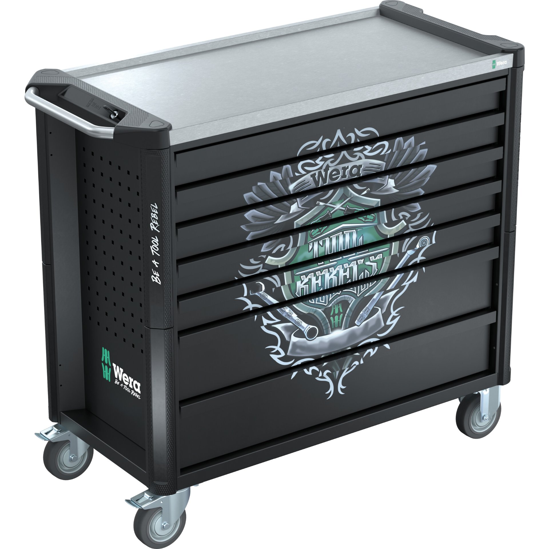 9701 Tool Rebel Werkstattwagen Stainless XXL 1, 188-teilig