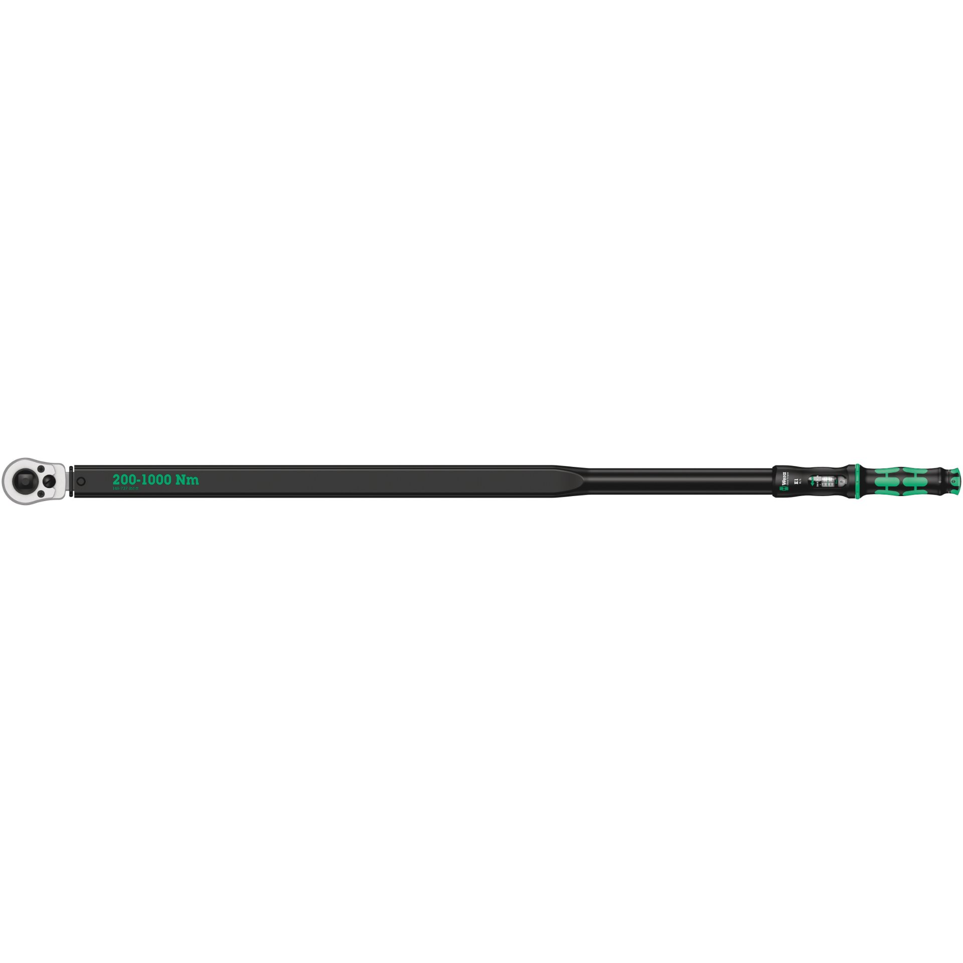Click-Torque E 1 Push R/L einstellbarer Drehmomentschlüssel für Rechts- und Linksanzug, 200-1000 Nm