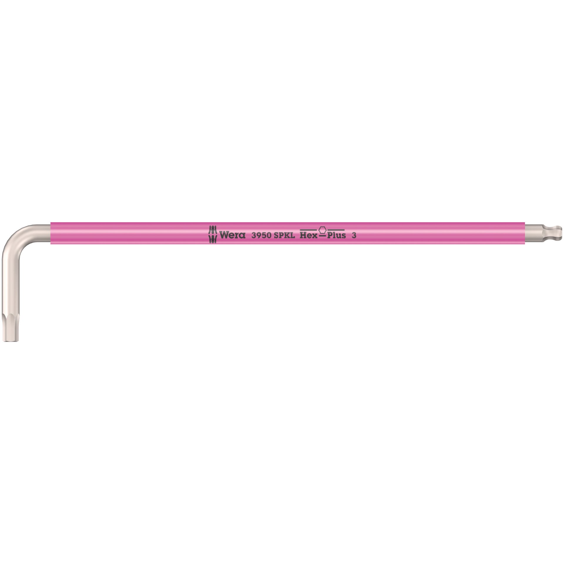 3950 SPKL Multicolour Winkelschlüssel, metrisch, Edelstahl, 3 x 123 mm