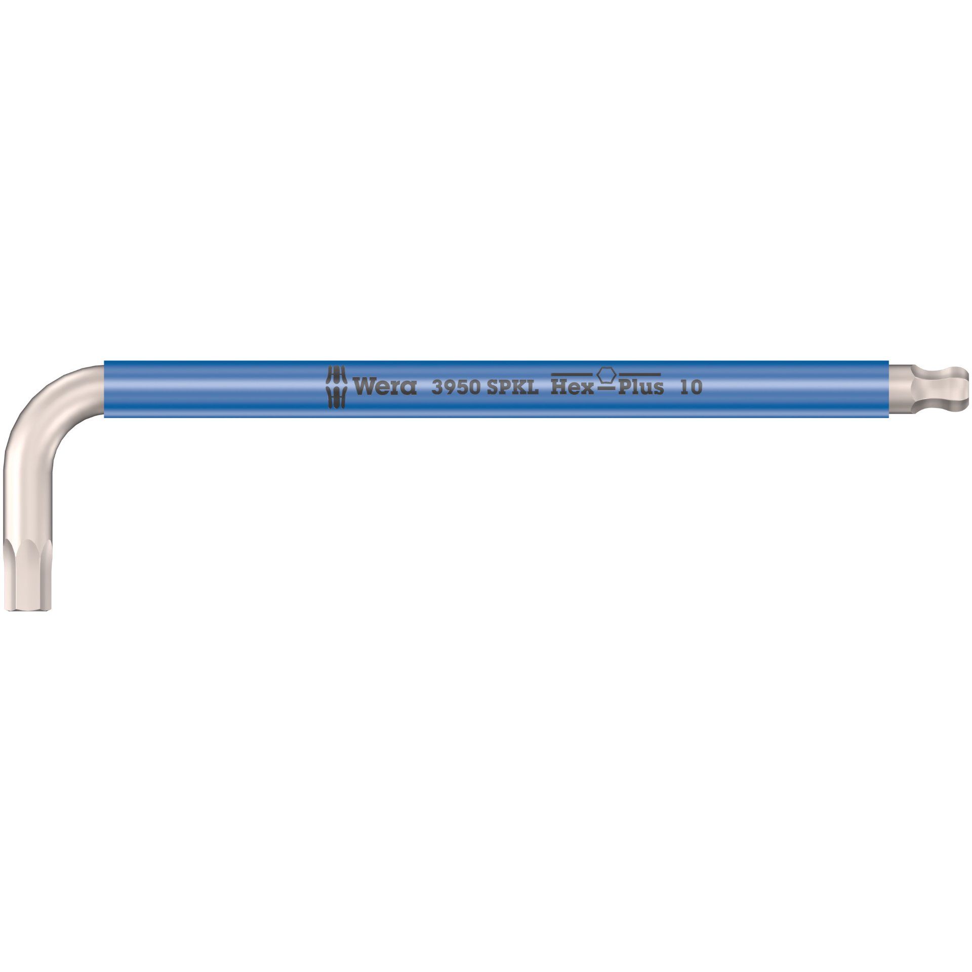 3950 SPKL Multicolour Winkelschlüssel, metrisch, Edelstahl, 10 x 224 mm