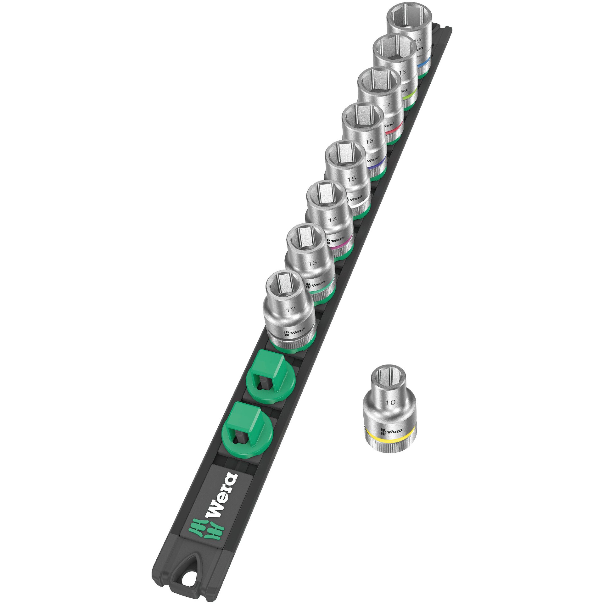 Nuss-Magnetleiste C 4 Zyklop Steckschlüsseleinsatz-Satz, 1/2"-Antrieb, Bild 2