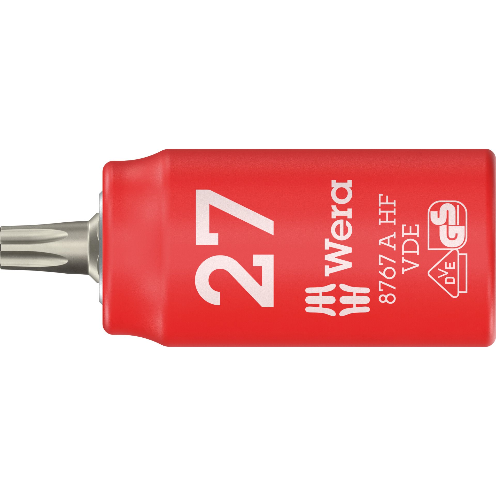 8767 A VDE HF TORX® Zyklop Bitnuss, isoliert, mit 1/4"-Antrieb, mit Haltefunktion