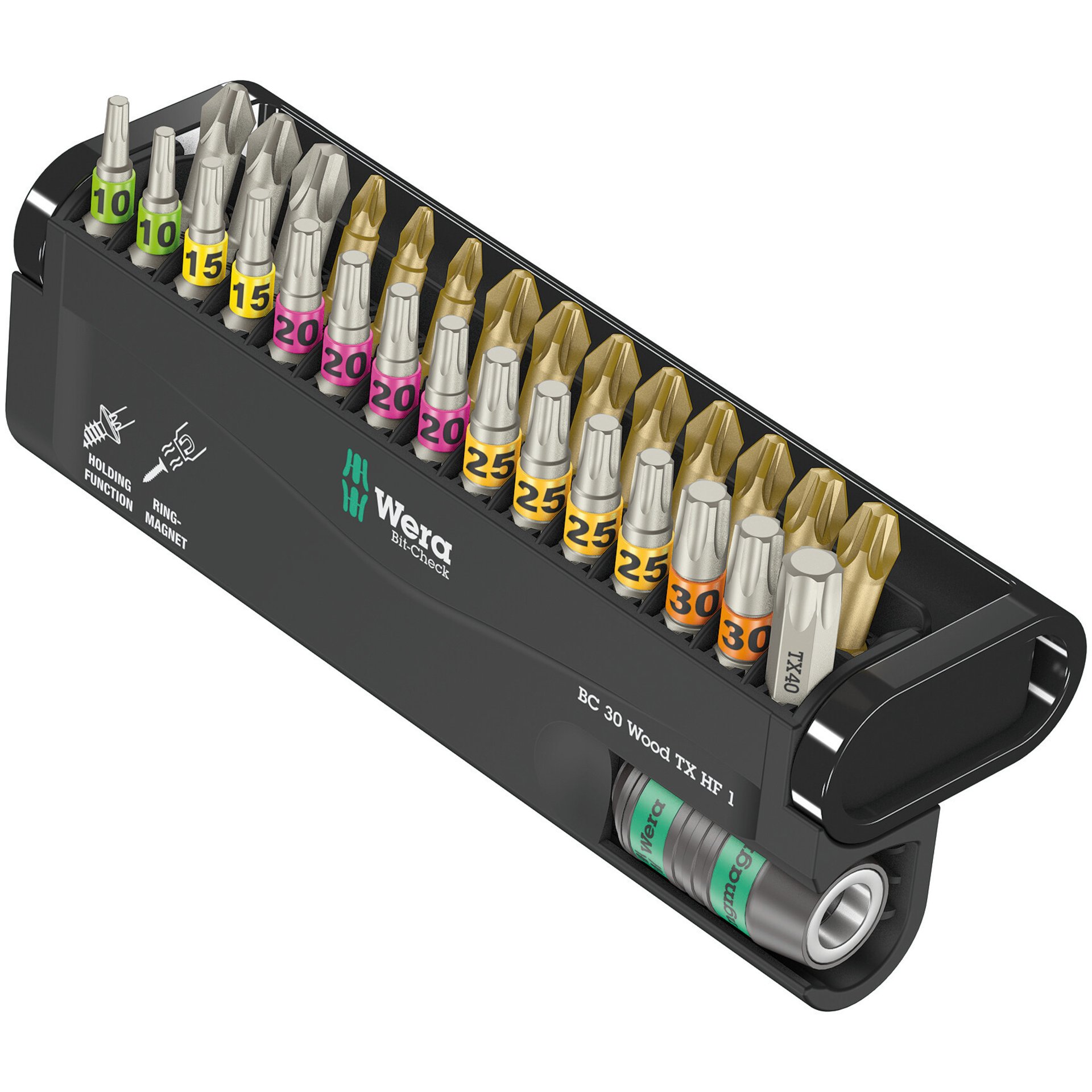 Bit-Check 30 Wood TX HF 1, 30-teilig
