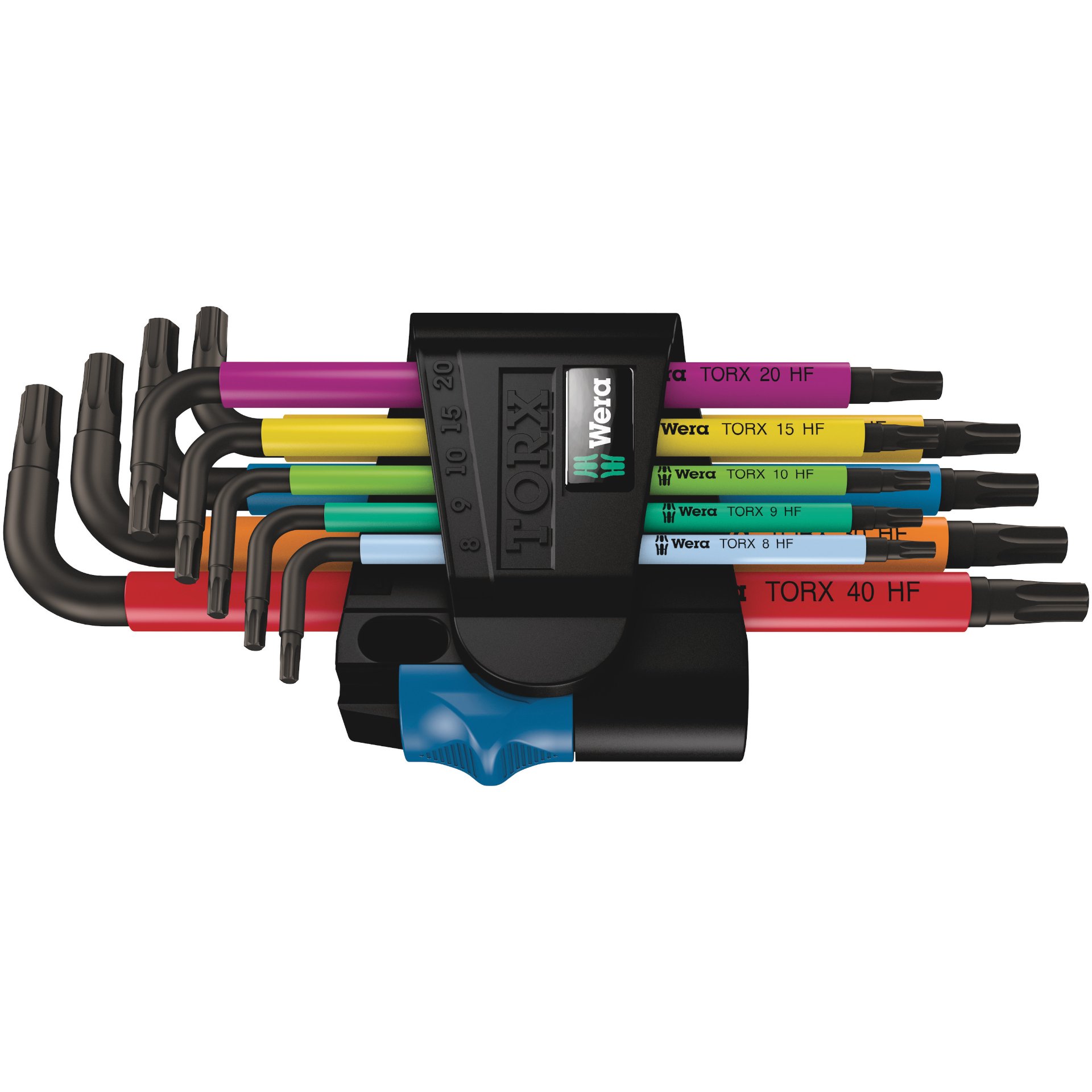 967/9 TX Multicolour HF 1 Winkelschlüsselsatz mit Haltefunktion, 9-teilig