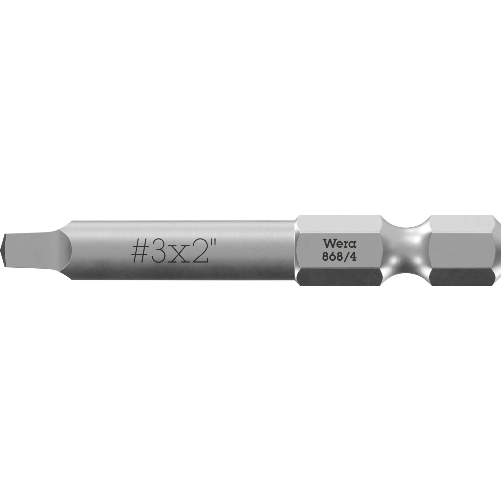 868/4 V Innenvierkant Bits, 50-152mm