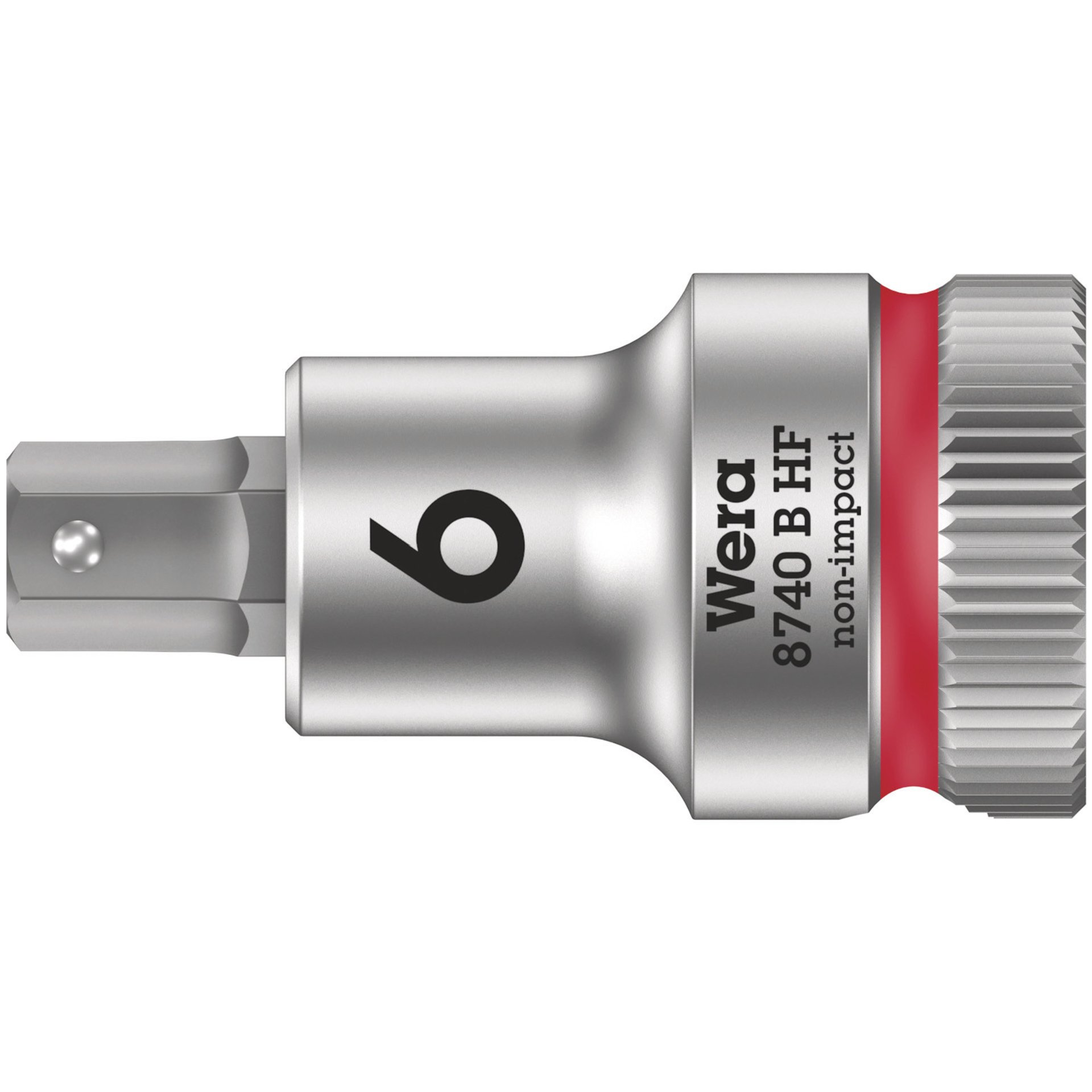 8740 B HF Zyklop Bitnuss mit 3/8"-Antrieb, mit Haltefunktion für Innensechskantschrauben
