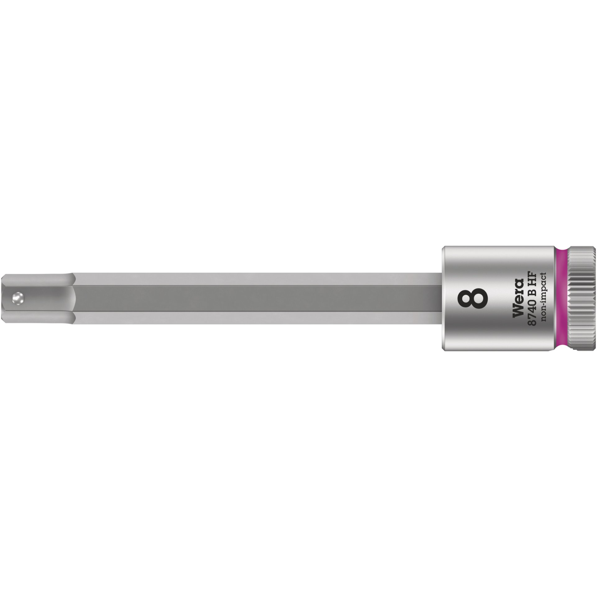 8740 B HF Zyklop Bitnuss mit 3/8"-Antrieb, mit Haltefunktion für Innensechskantschrauben