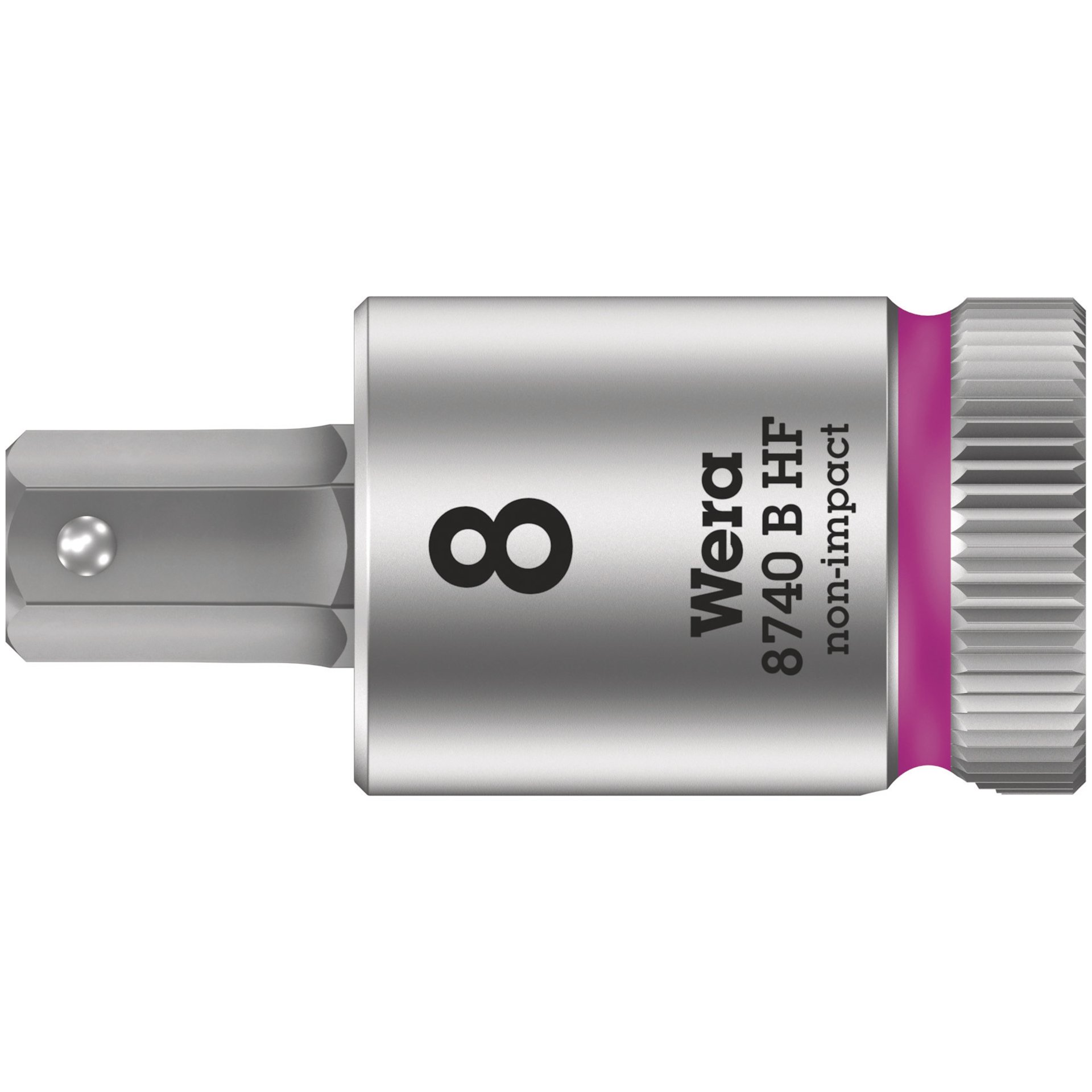 8740 B HF Zyklop Bitnuss mit 3/8"-Antrieb, mit Haltefunktion für Innensechskantschrauben