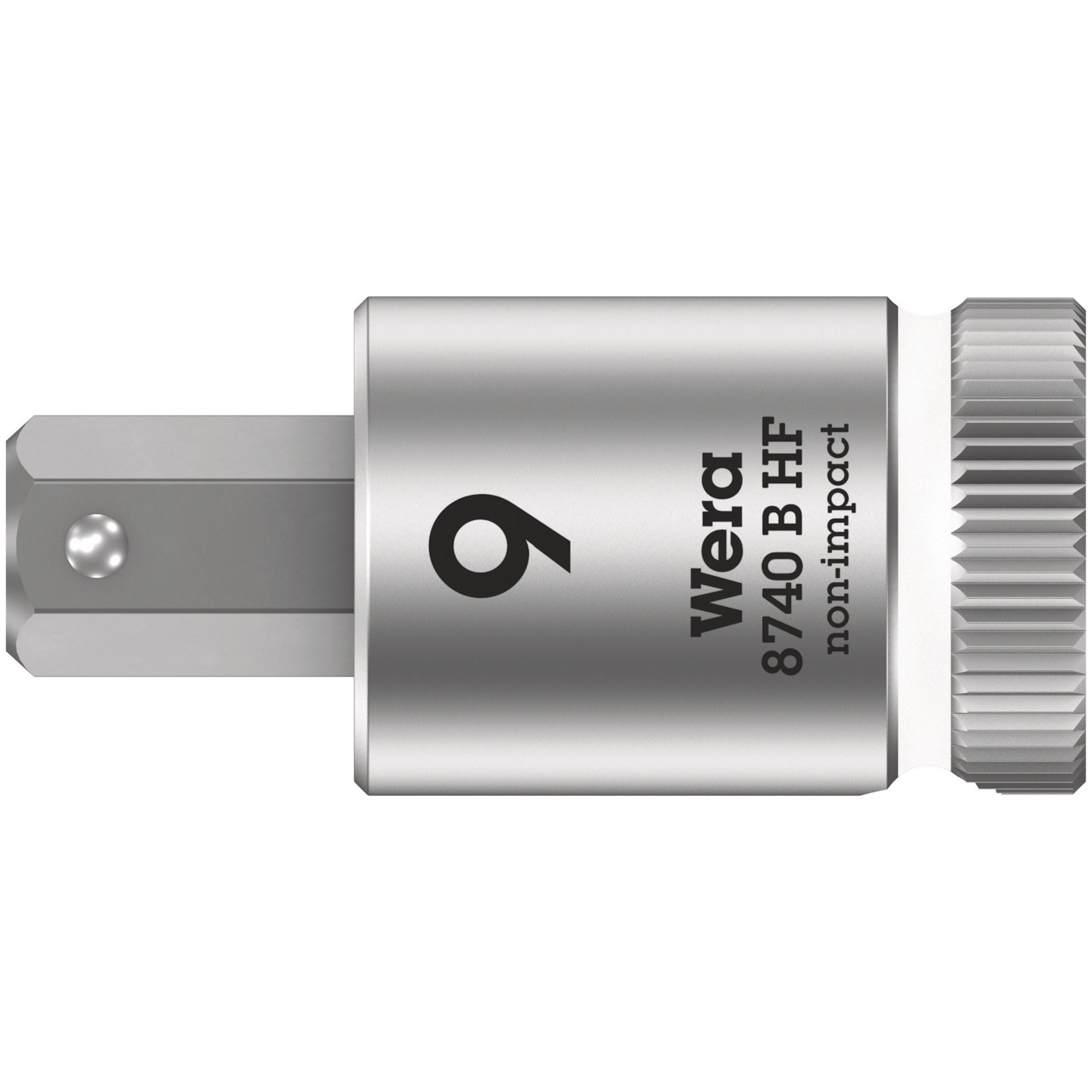 8740 B HF Zyklop Bitnuss mit 3/8"-Antrieb, mit Haltefunktion für Innensechskantschrauben