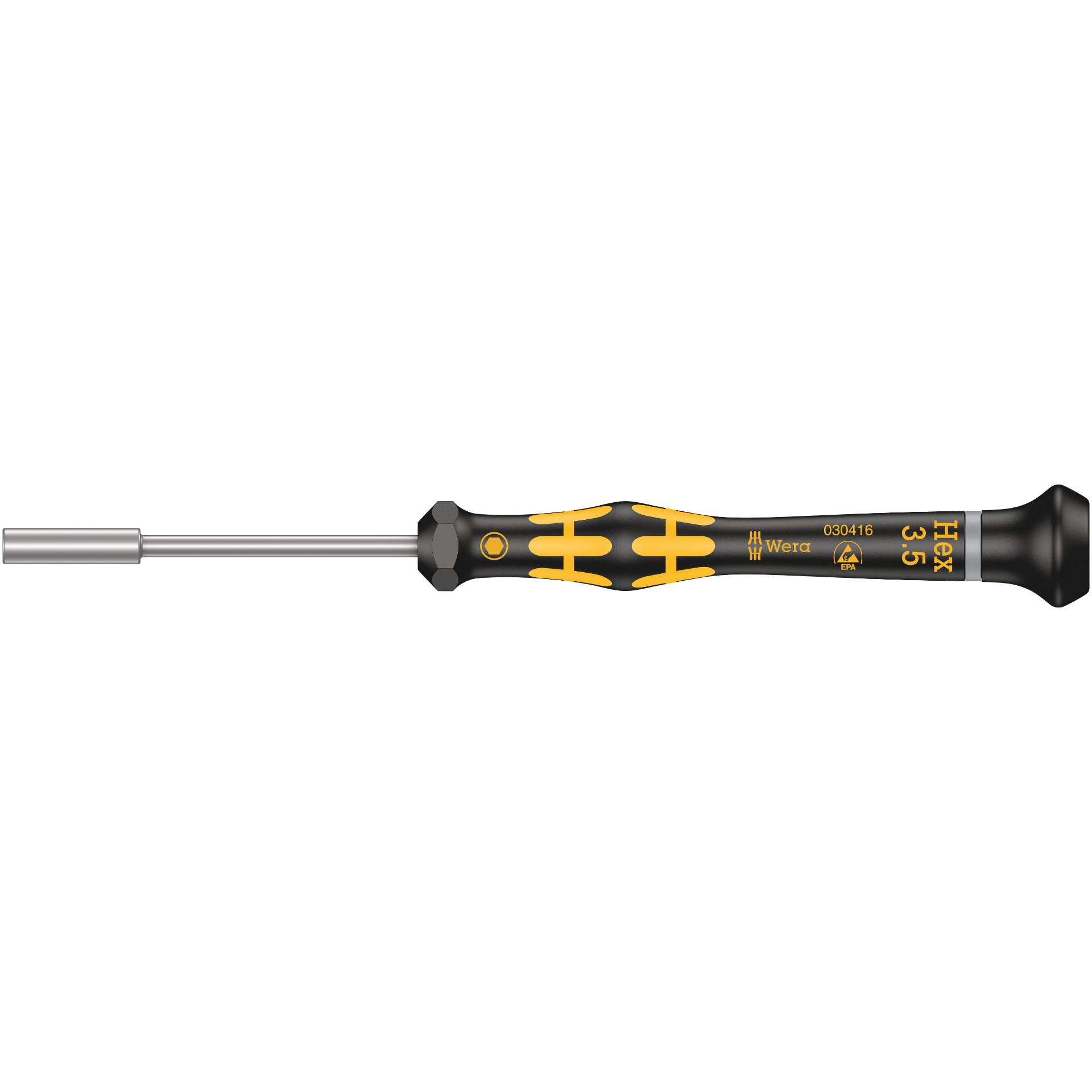 1569 ESD Kraftform Micro Steckschlüssel, 3,5 x 60 mm
