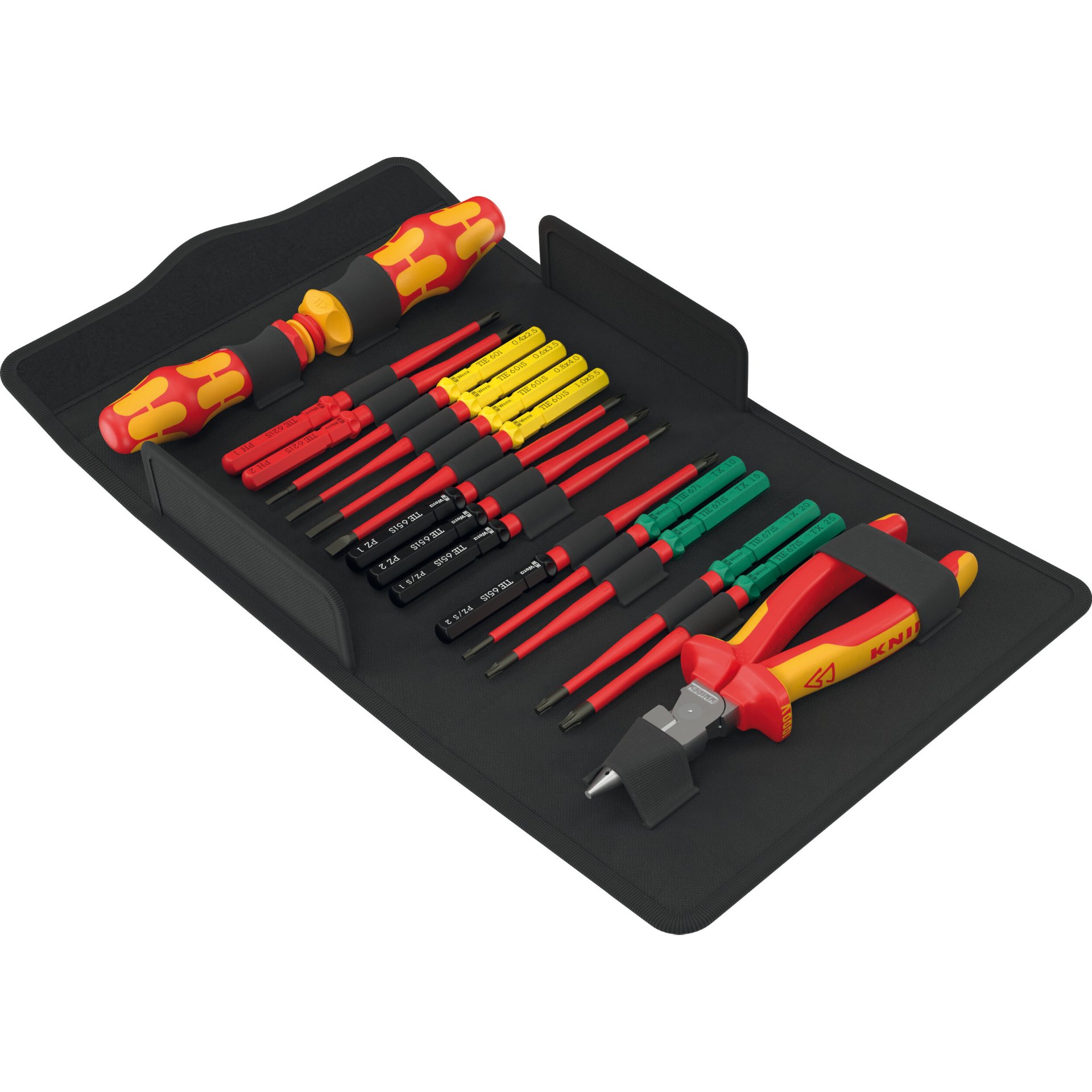 Kraftform Kompakt VDE 17 extra slim 2 Tool Finder, 17-teilig