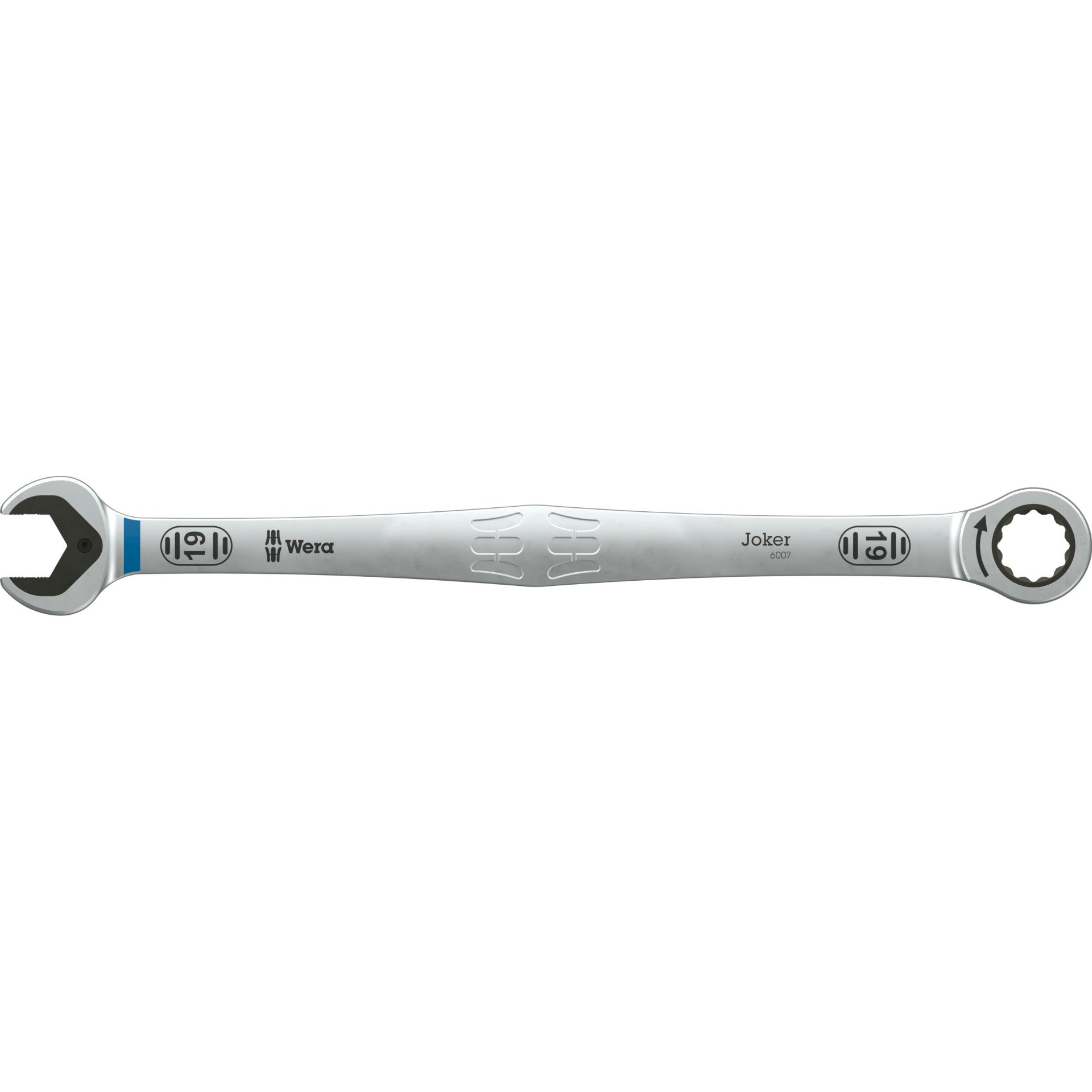 6007 Joker Maul-Ringratschen-Schlüssel SB, lange Ausführung, 19 x 334mm