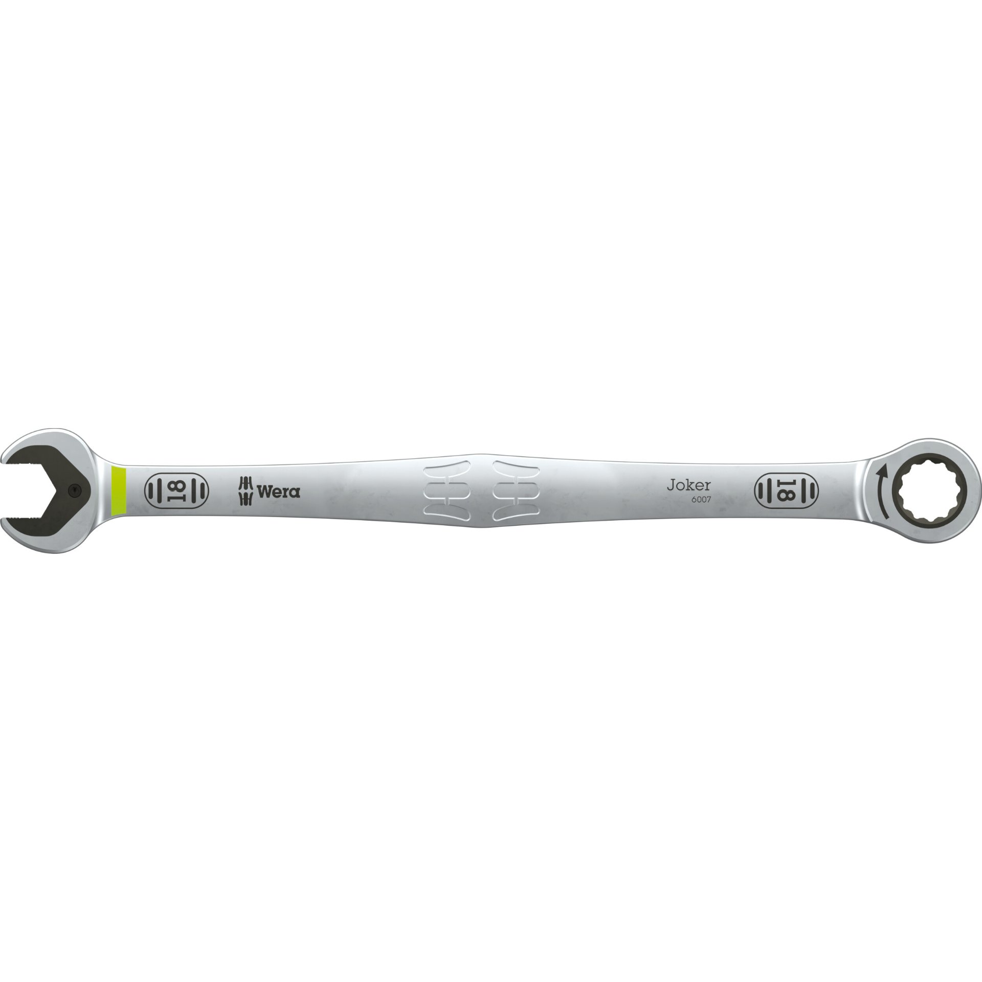 6007 Joker Maul-Ringratschen-Schlüssel SB, lange Ausführung, 18 x 334 mm