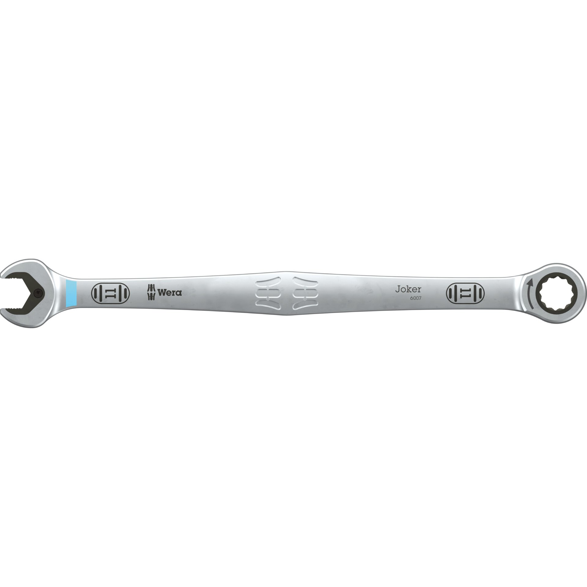 6007 Joker Maul-Ringratschen-Schlüssel SB, lange Ausführung, 11 x 220 mm