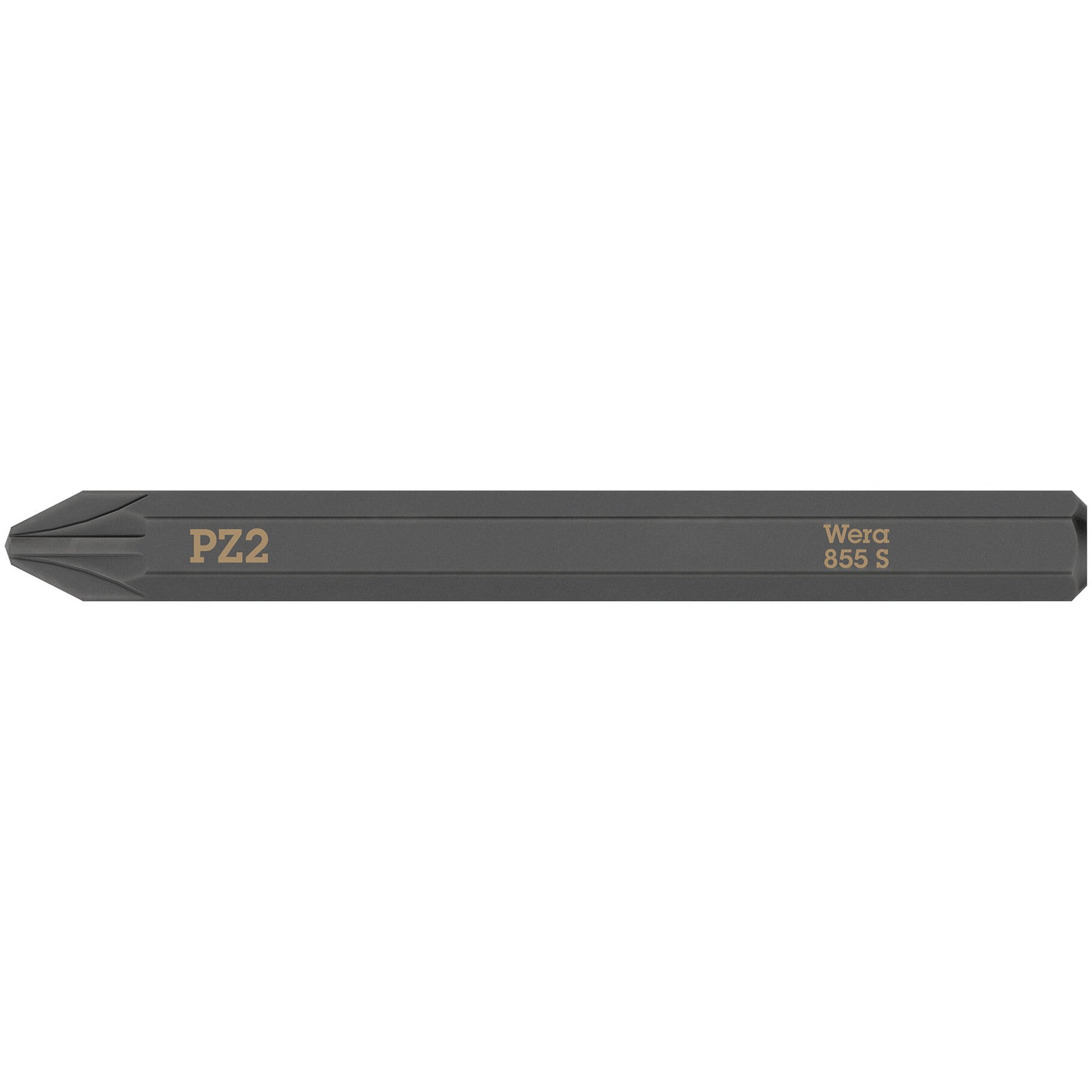 855 S Kreuzschlitz Pozidriv Bits für Schlagschraubendreher, PZ 2 x 70mm