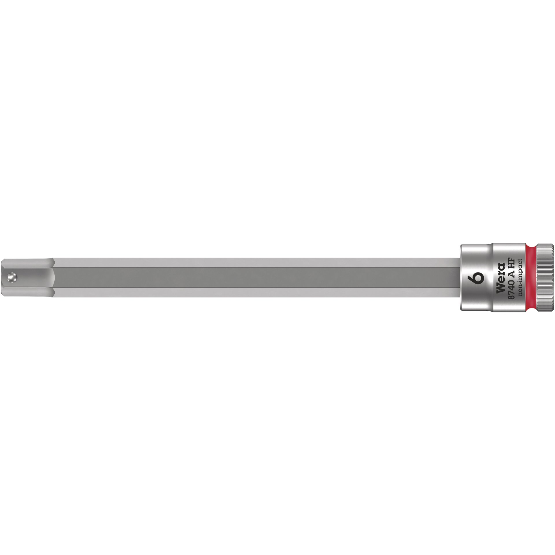 8740 A HF Zyklop Bitnuss mit 1/4"-Antrieb, mit Haltefunktion für Innensechskantschrauben