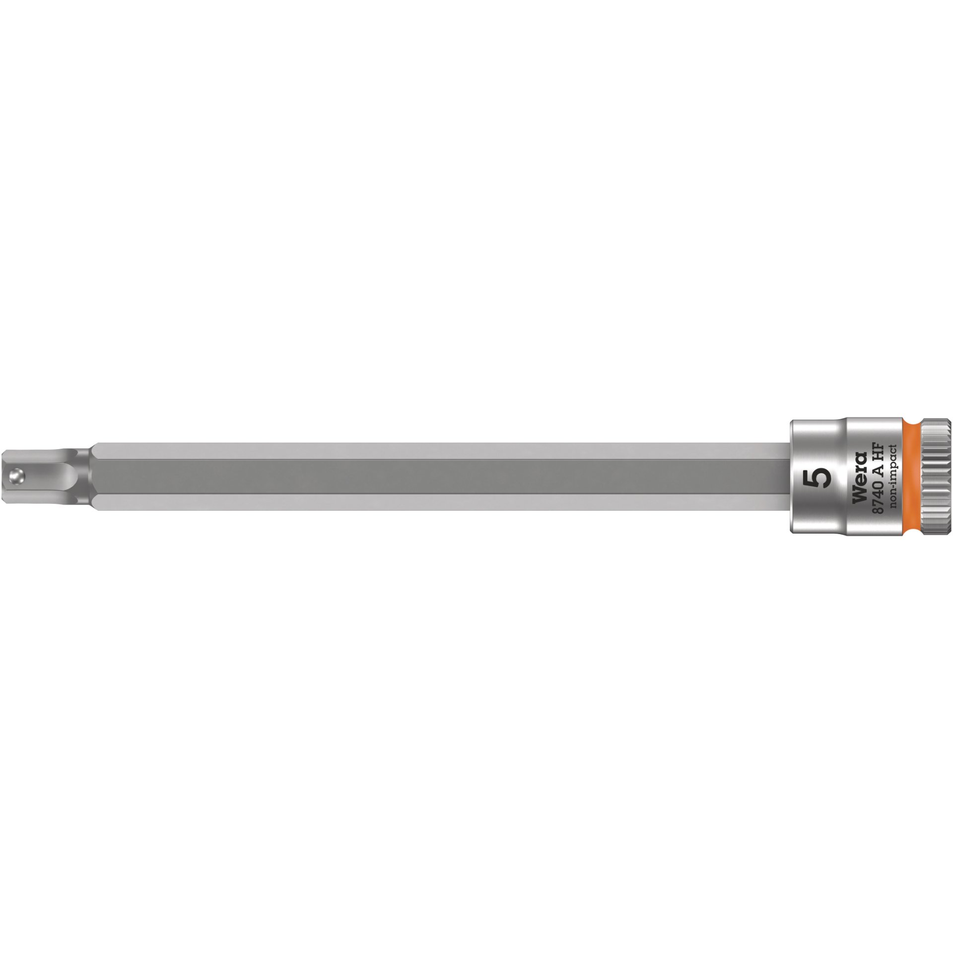 8740 A HF Zyklop Bitnuss mit 1/4"-Antrieb, mit Haltefunktion für Innensechskantschrauben