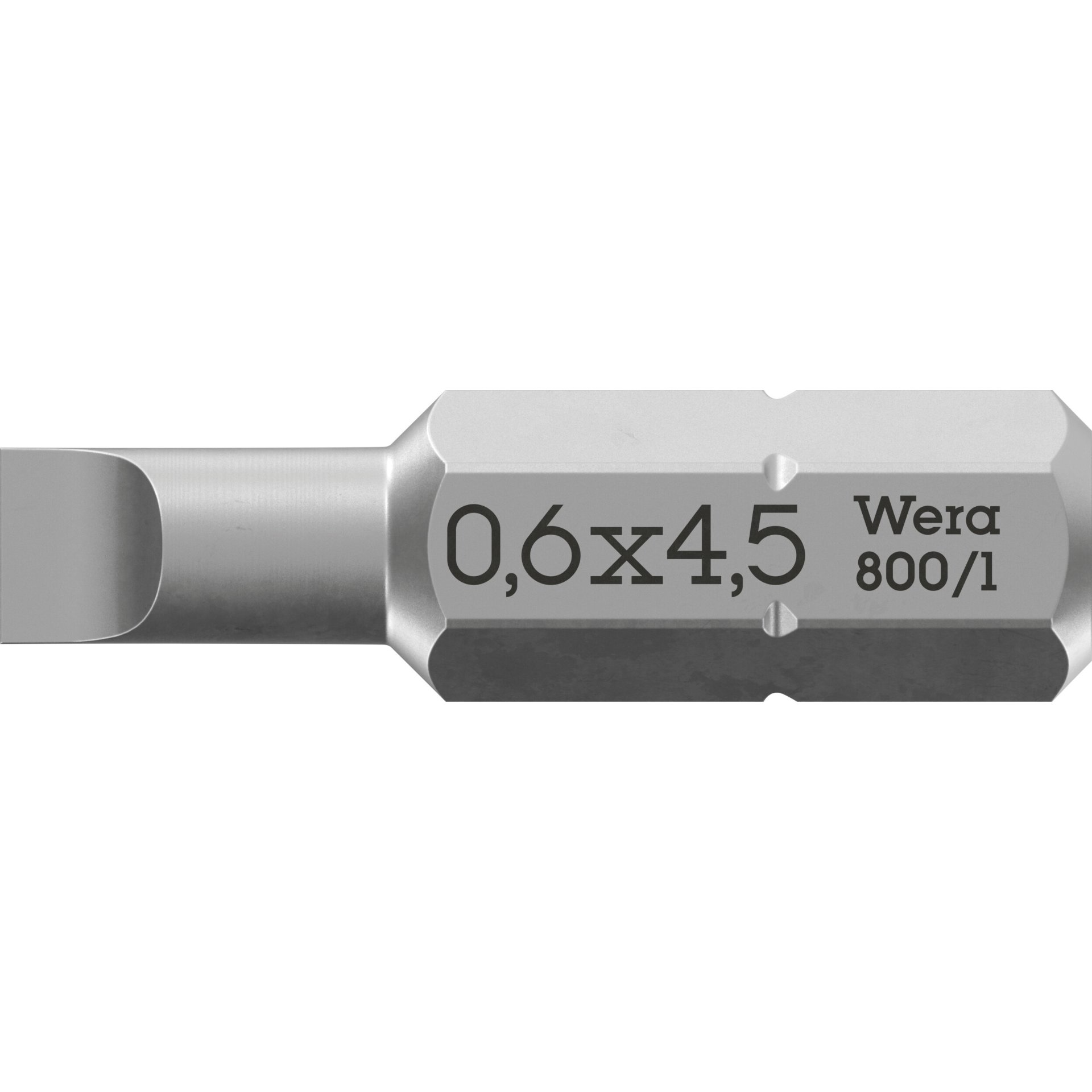 800/1 Z Bits, 0,6 x 4,5 x 25 mm