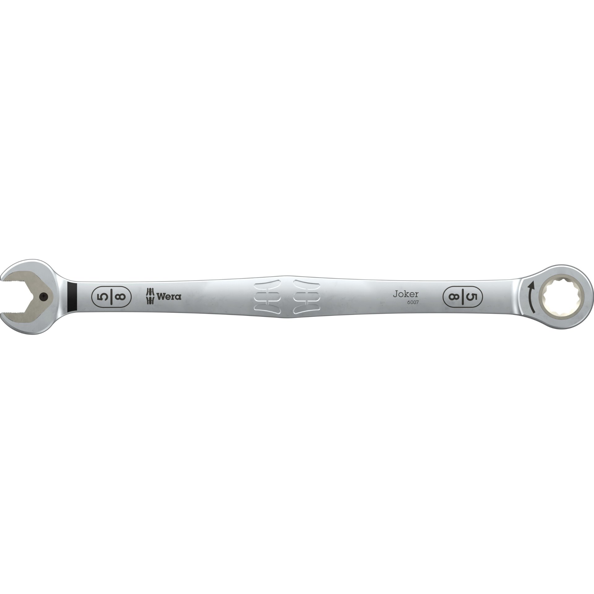 6007 Joker Maul-Ringratschen-Schlüssel SB, lange Ausführung, zöllig, 5/8" x 304,5 mm